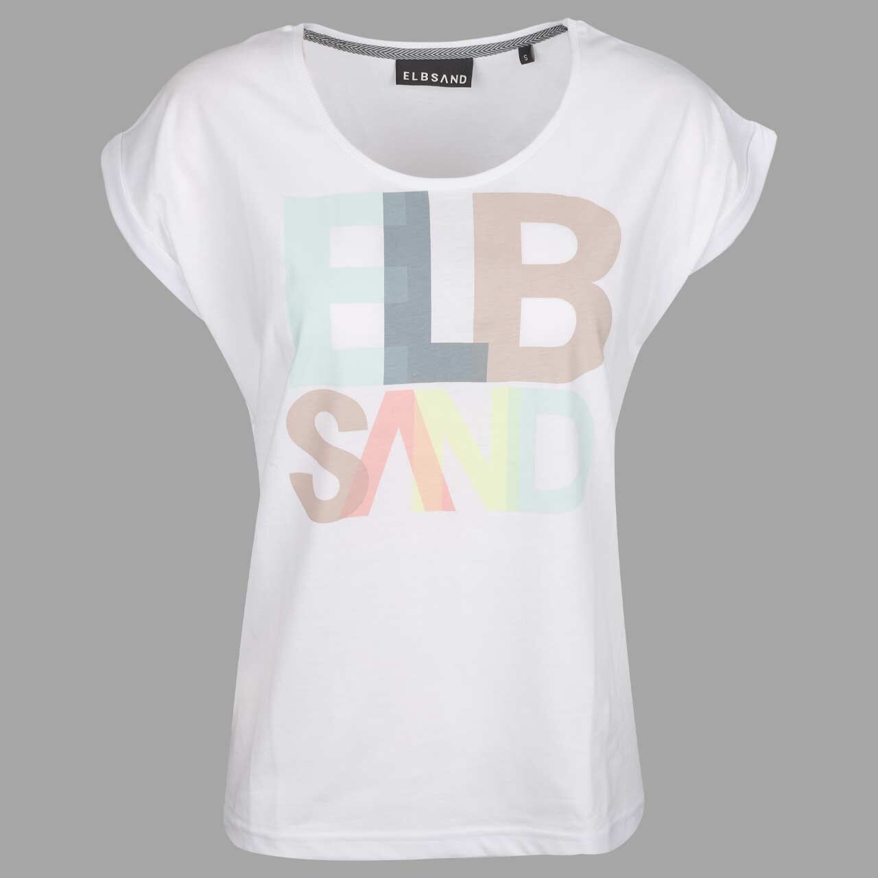Elbsand Damen T-Shirt Eldis bright white