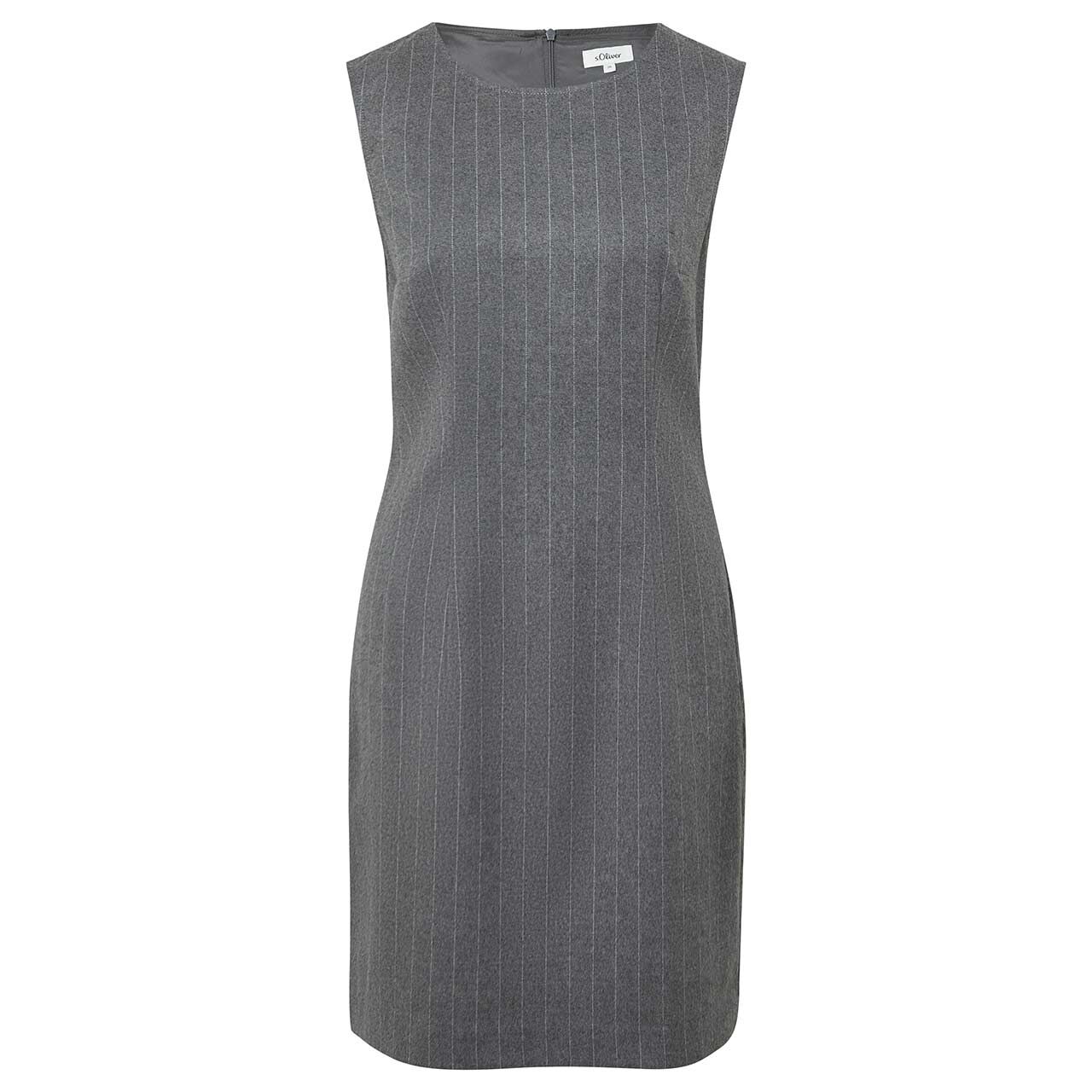 s.Oliver Damen Trägerkleid stone grey stripe