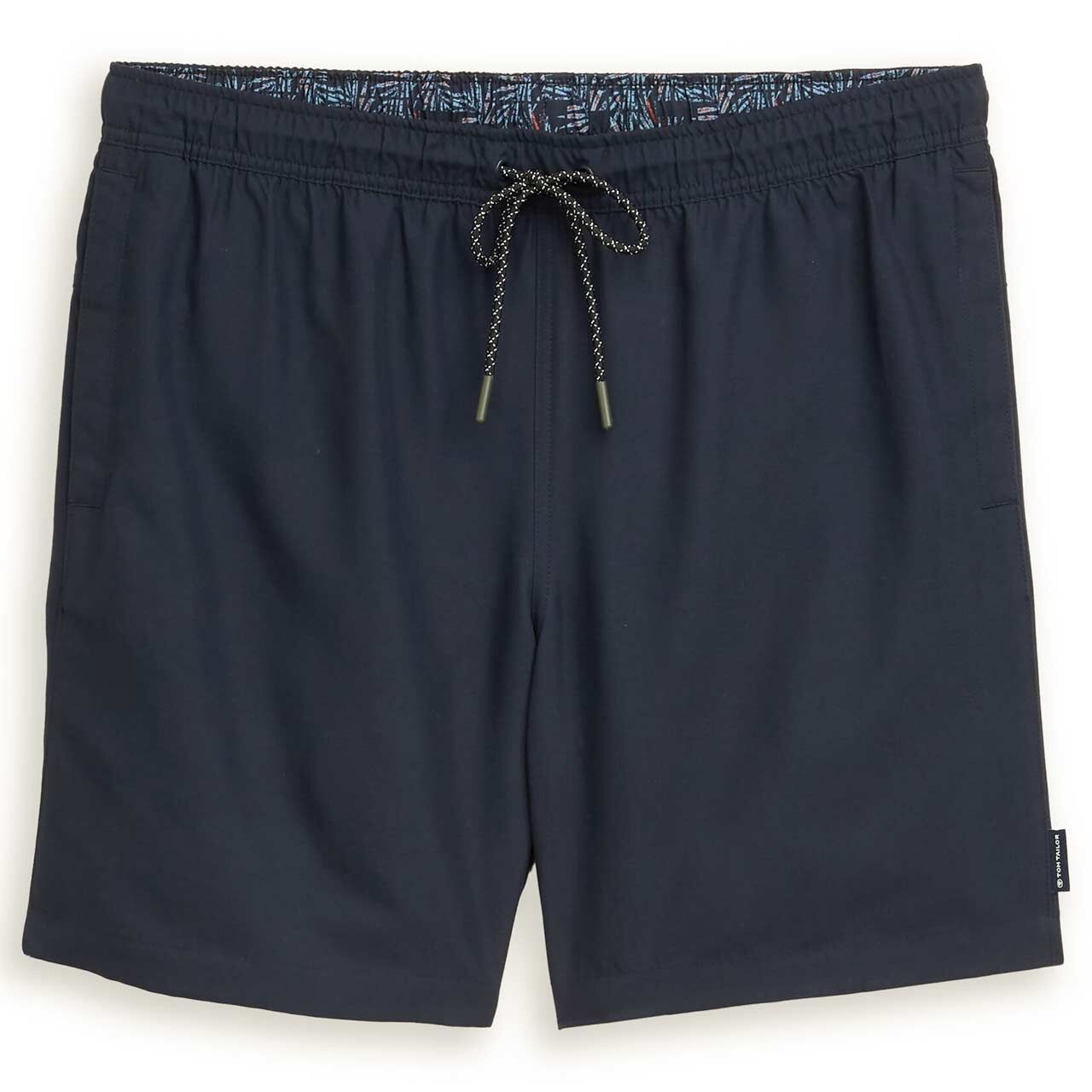 Herren Swim Shorts von Tom Tailor in Dunkelblau, Vorderansicht