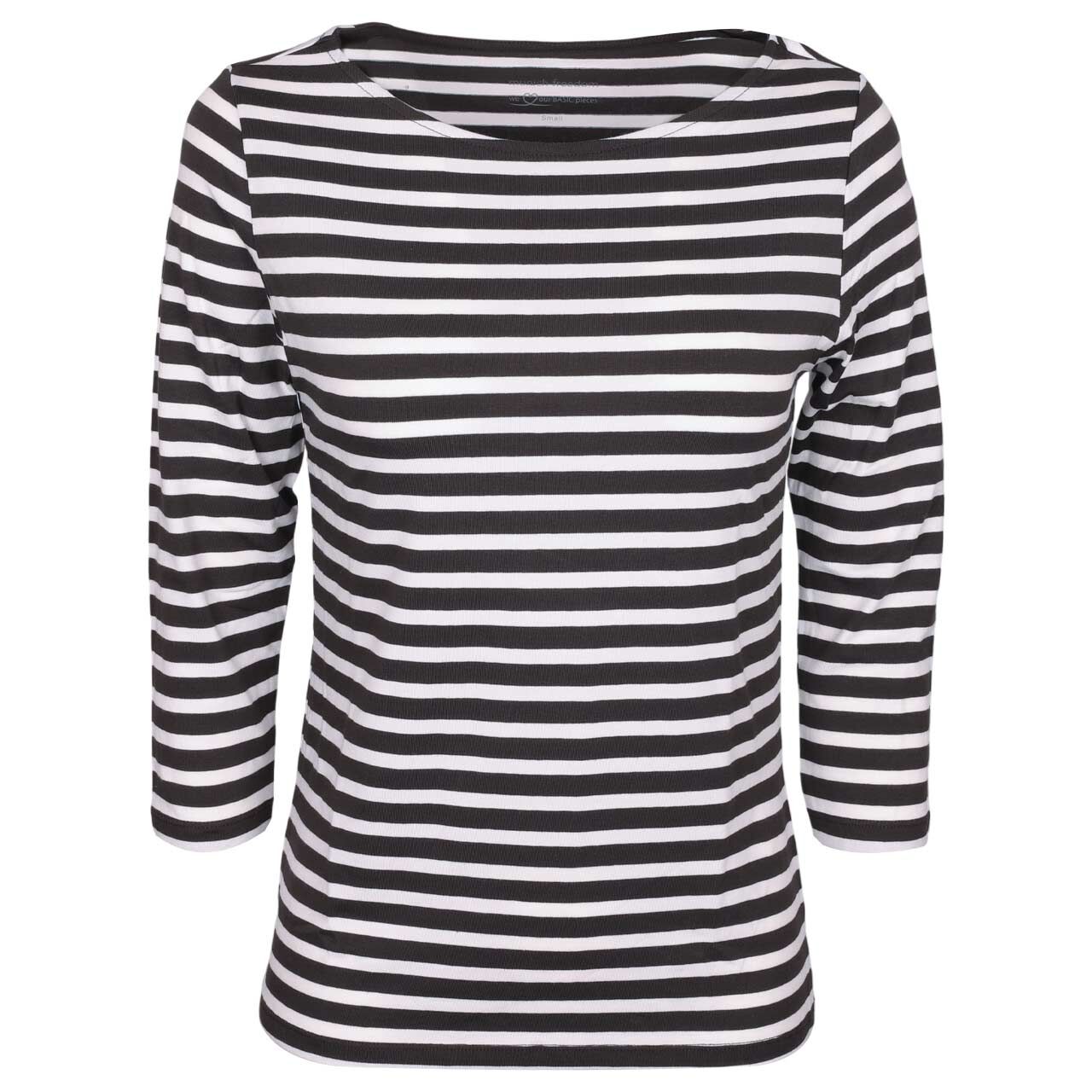 Munich Freedom Damen 3/4 Arm Shirt espresso/offwhite