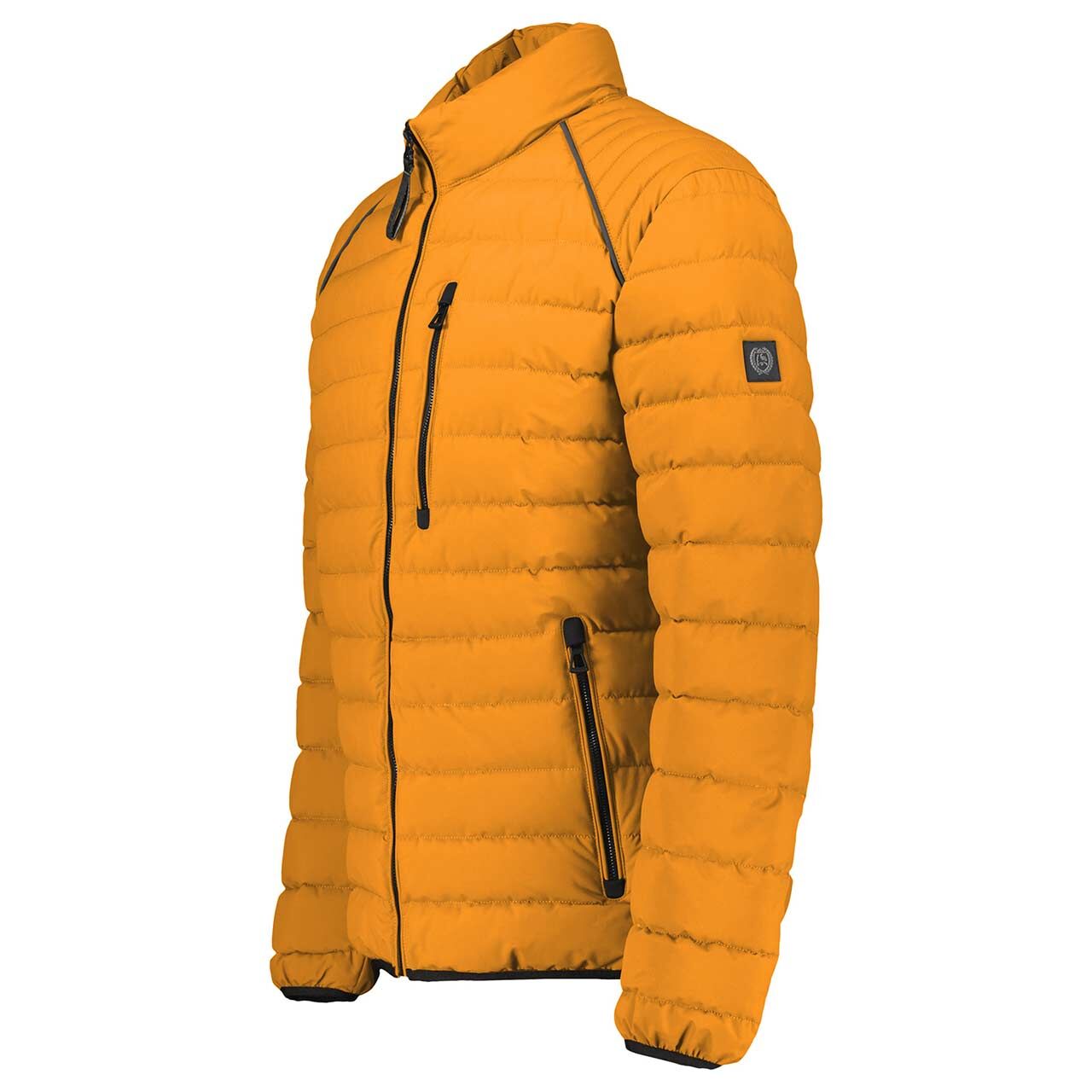 Herren Jacke Blouson von Lerros in Orange, Seitansicht