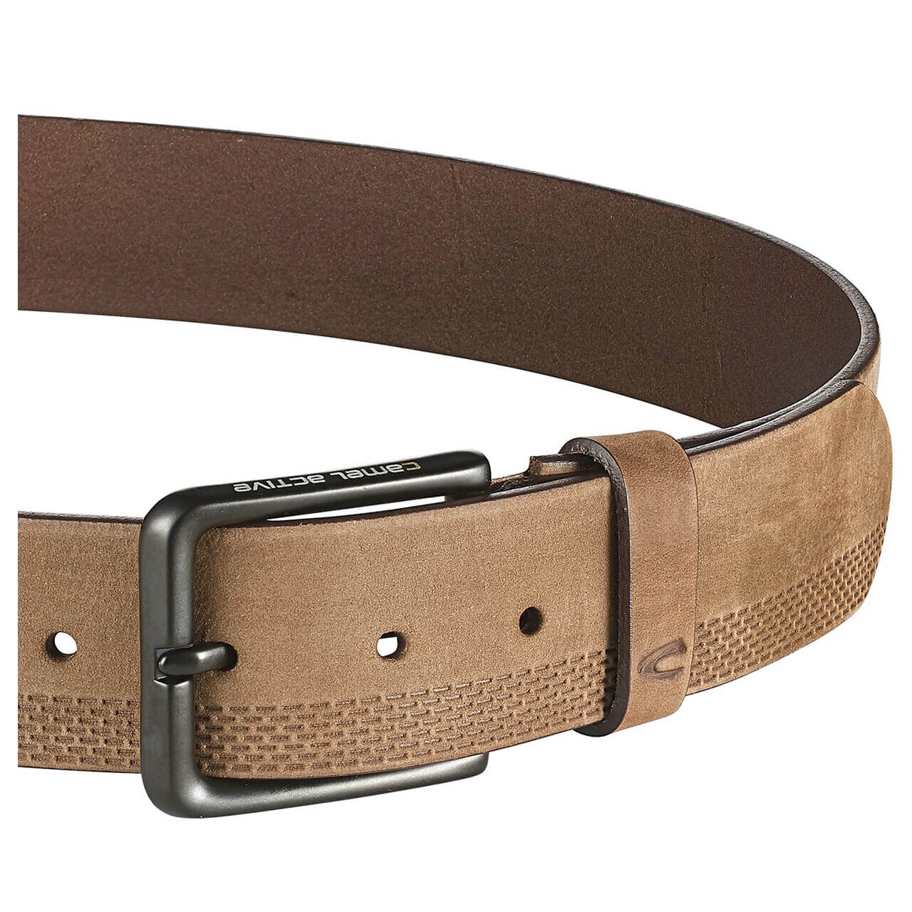 camel-active-gurtel-braun-27-schnalle Camel active Gürtel für Herren in Braun, FarbNr.: 27