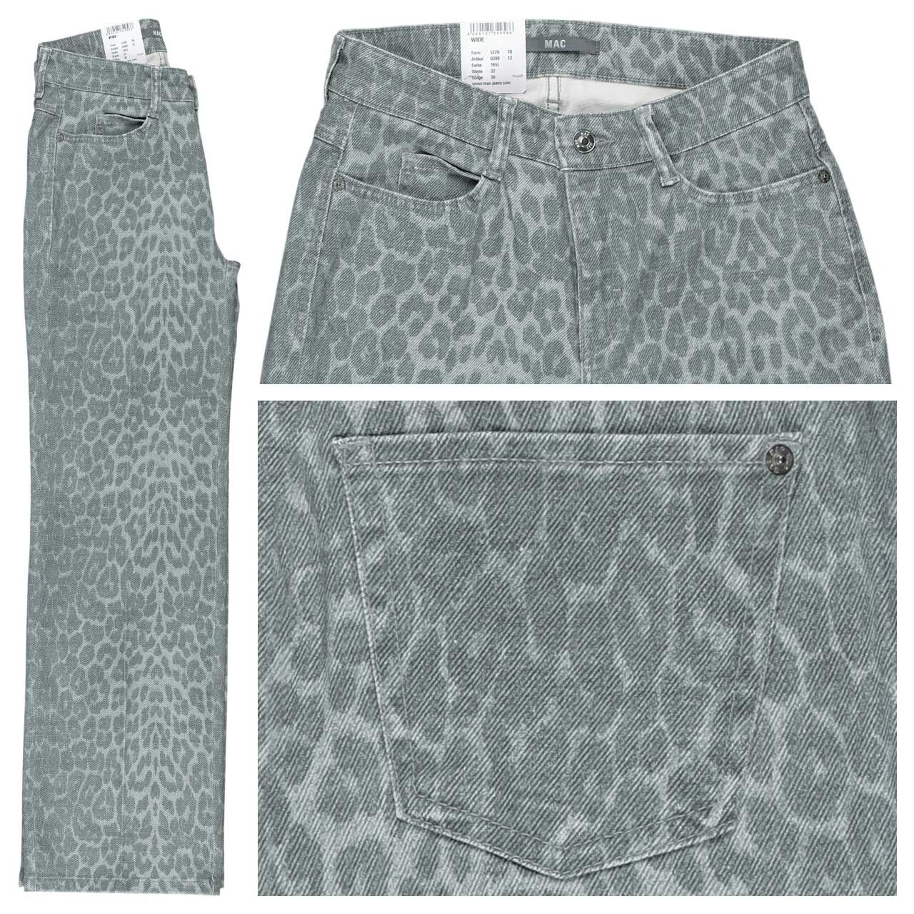 MAC Wide Jeans stormy weather leo