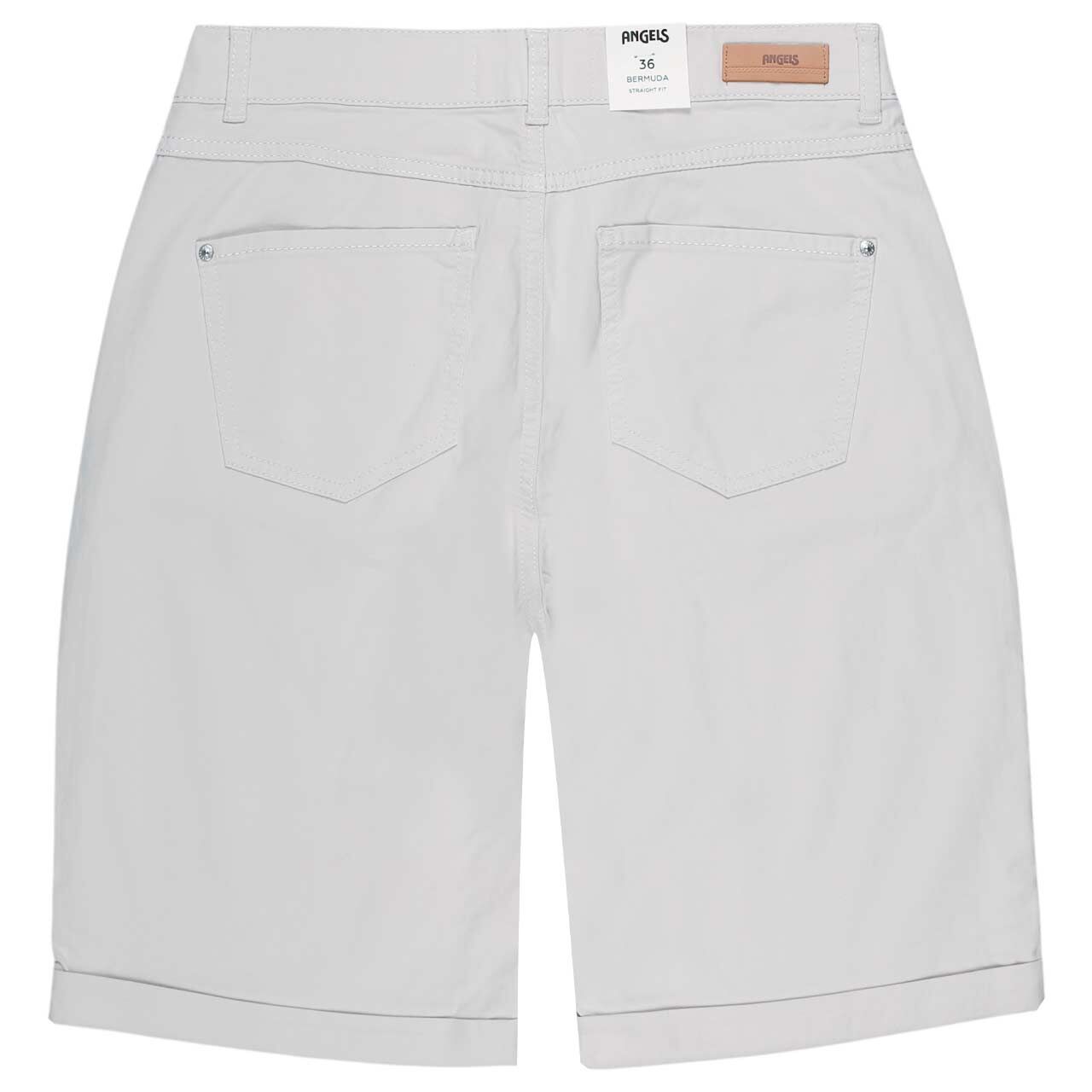 Damen Baumwollhose Bermuda TU von Angels in Hellbeige, Rückansicht