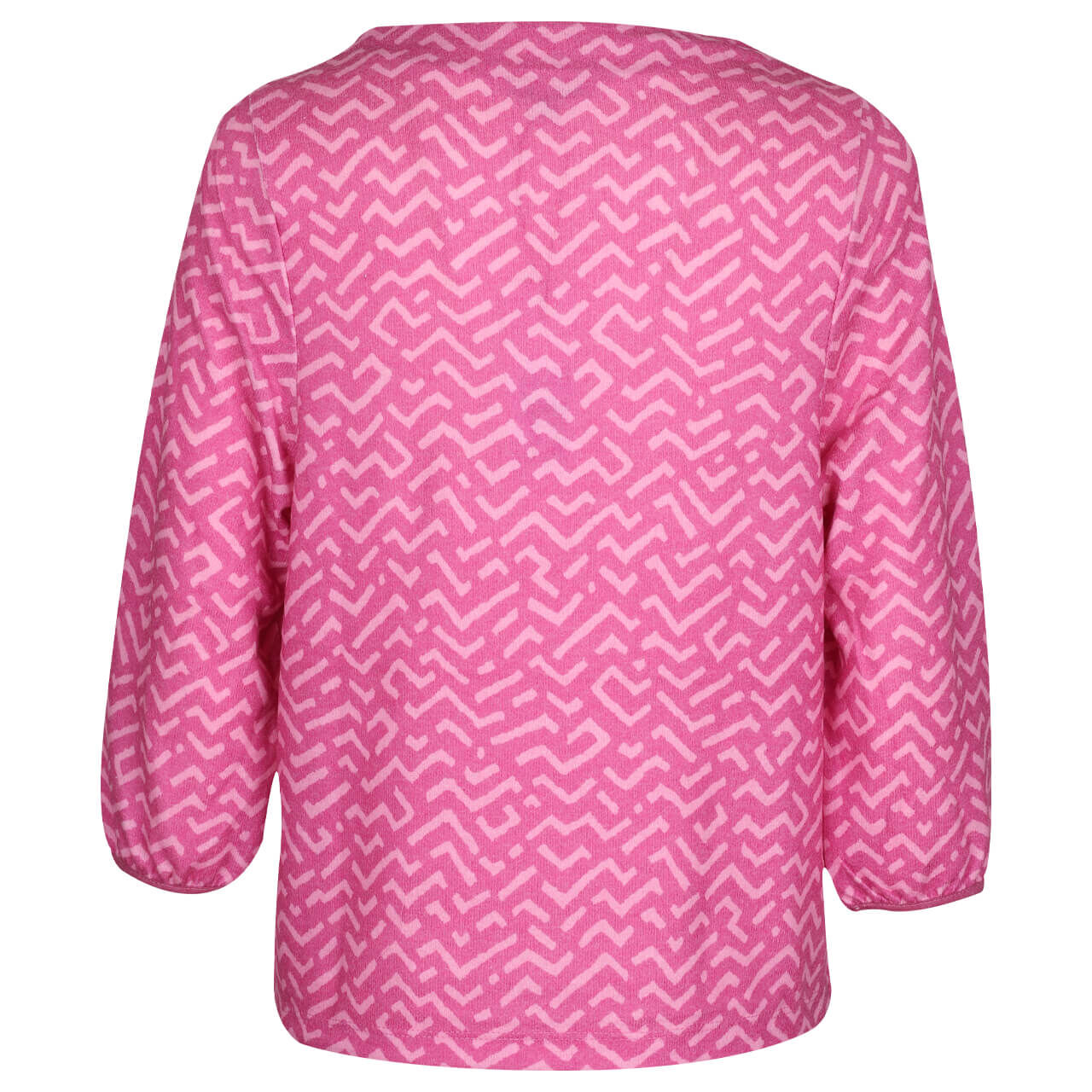 Street One Soft Printed Turtle 3/4 Arm Shirt lavish pink