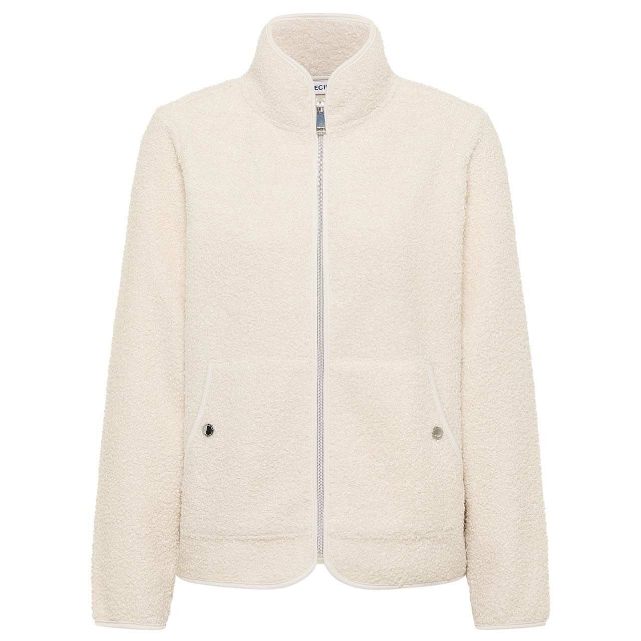Cecil Damen Teddyjacke vanilla white