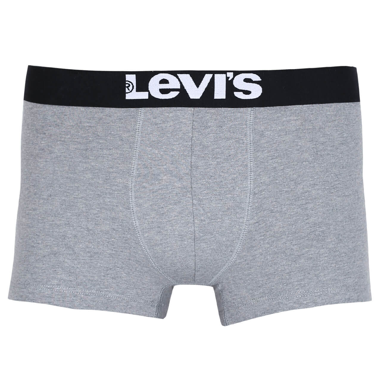 levis-boxershorts-middlegreymelange-ansicht Levis Trunk Boxershorts für Herren in Grau, FarbNr.: 2001