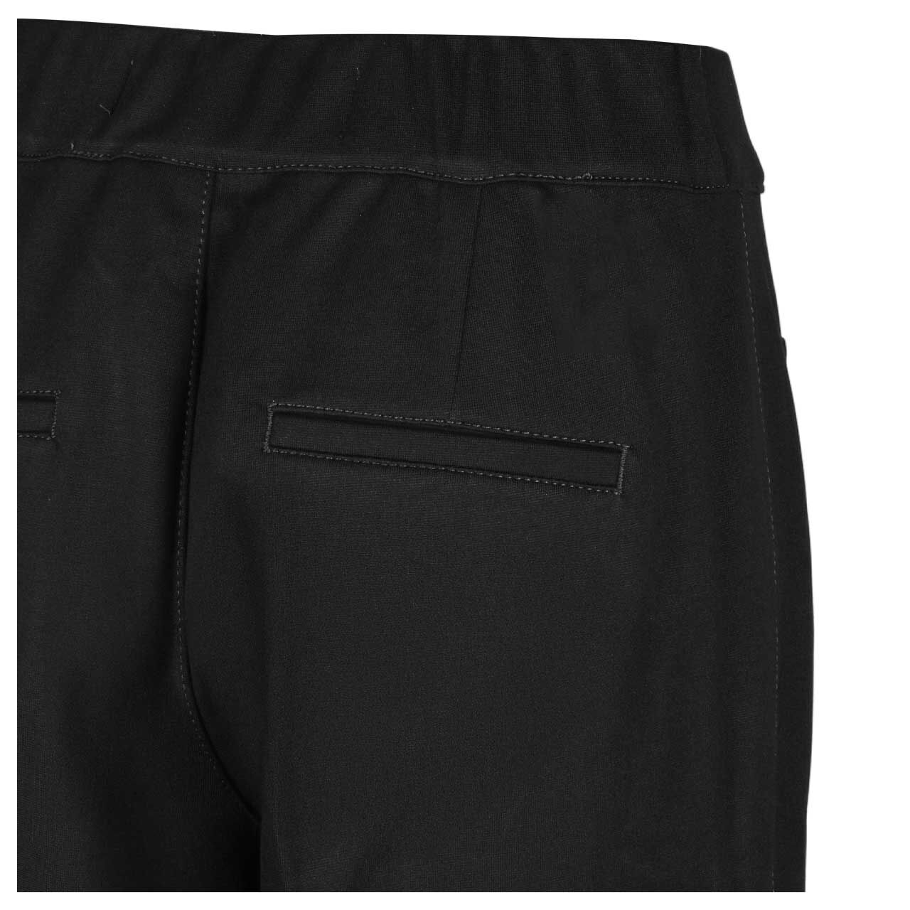 Stretch Damenhose Straight Leg von Street One in Schwarz, Detailansicht vom Bund hinten
