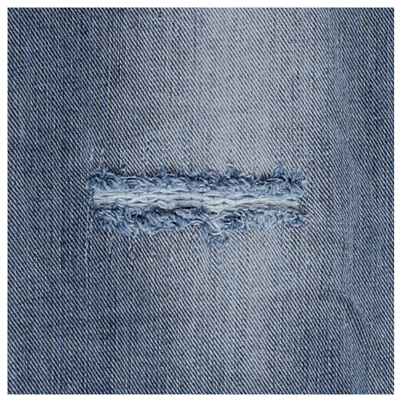Buena Vista Malibu Cropped Stretch Denim Jeans repair denim