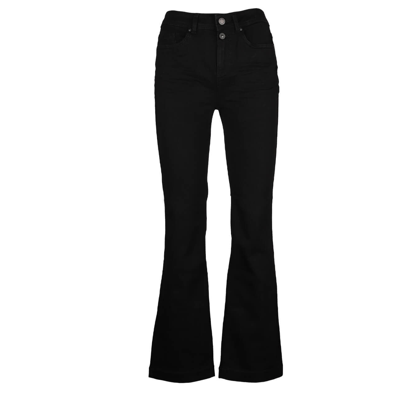 Street One Bootcut Jeans black washed 