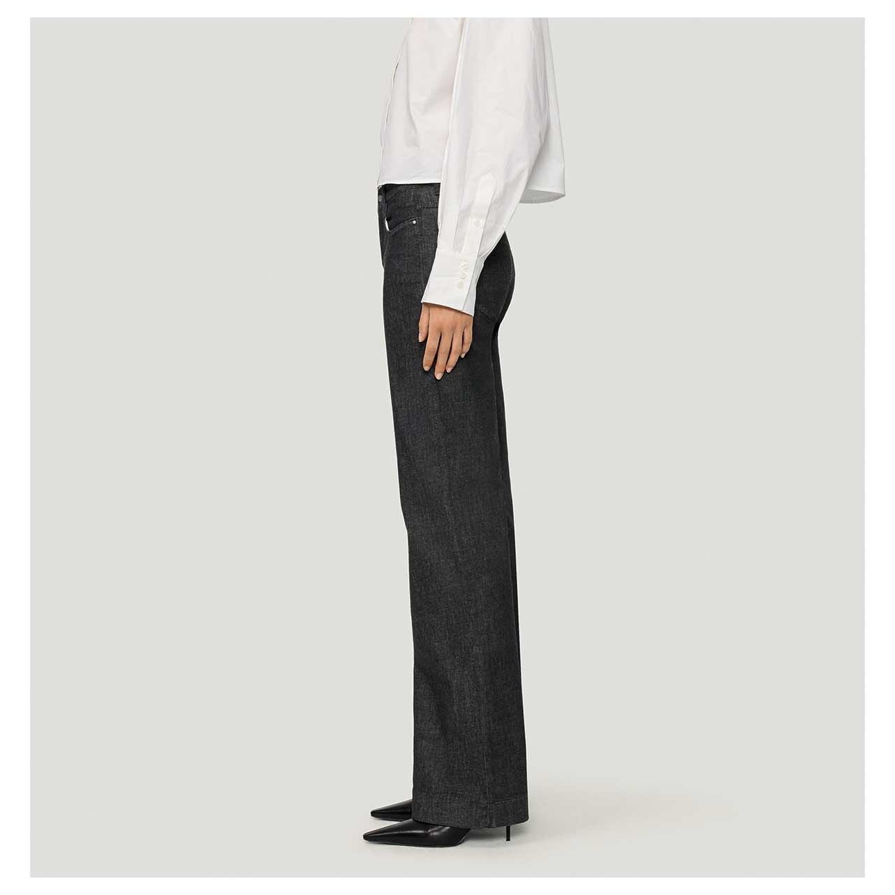 MAC Dream Wide Jeans fashion rinsed black