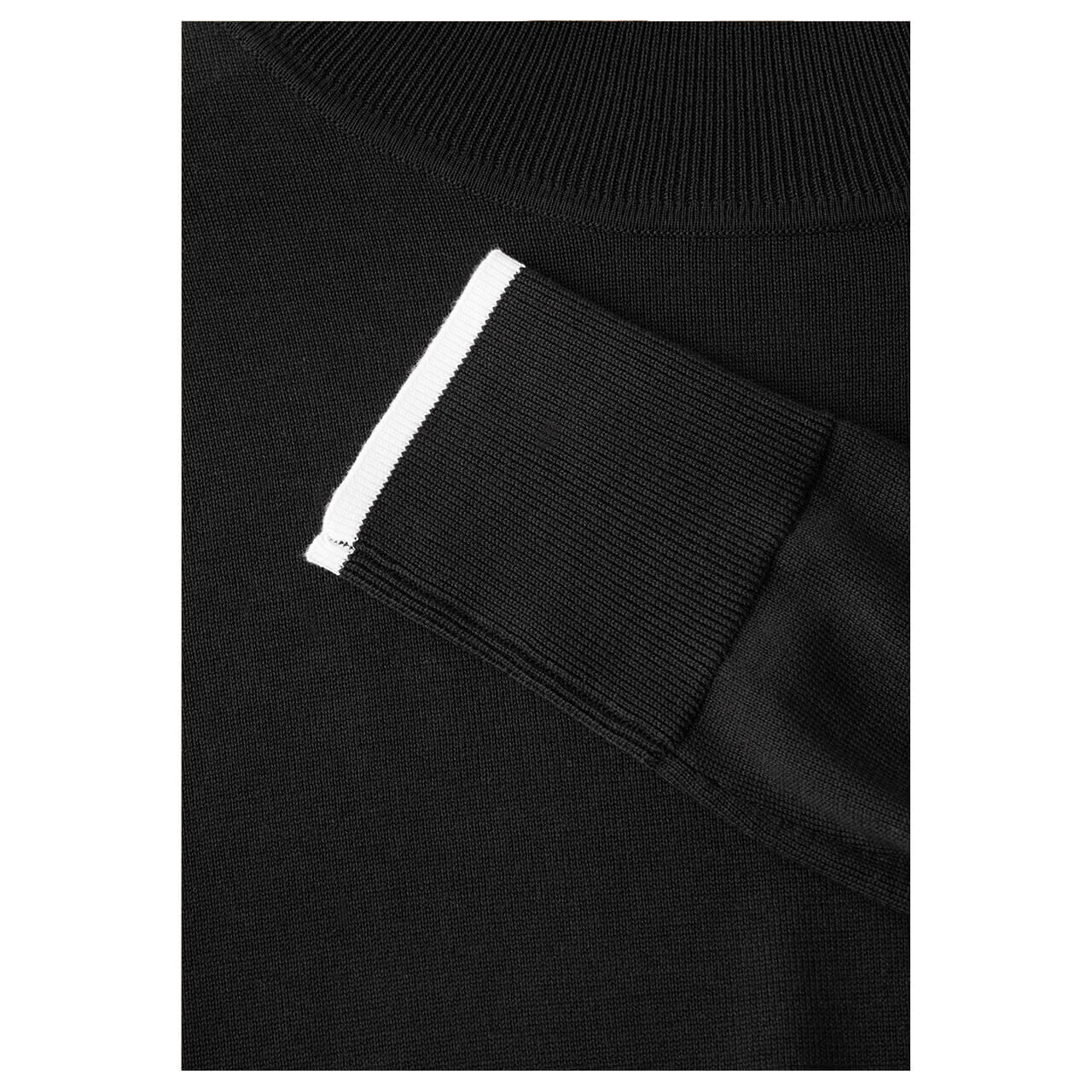 Cecil Damen Rollkragen Pullover Basic Roll Neck black