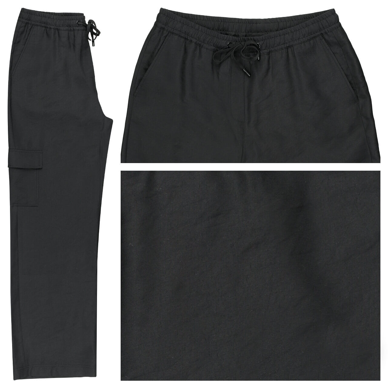 Comma Damen Cargo Hose soft black Comma Damen Cargo Hose soft black