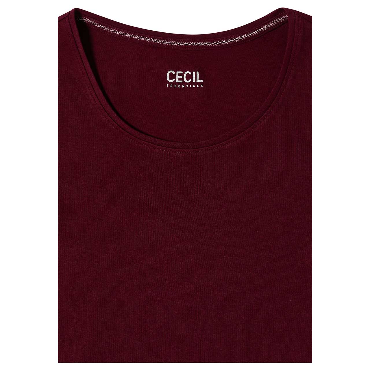 Cecil Damen Langarm Shirt Pia red wine