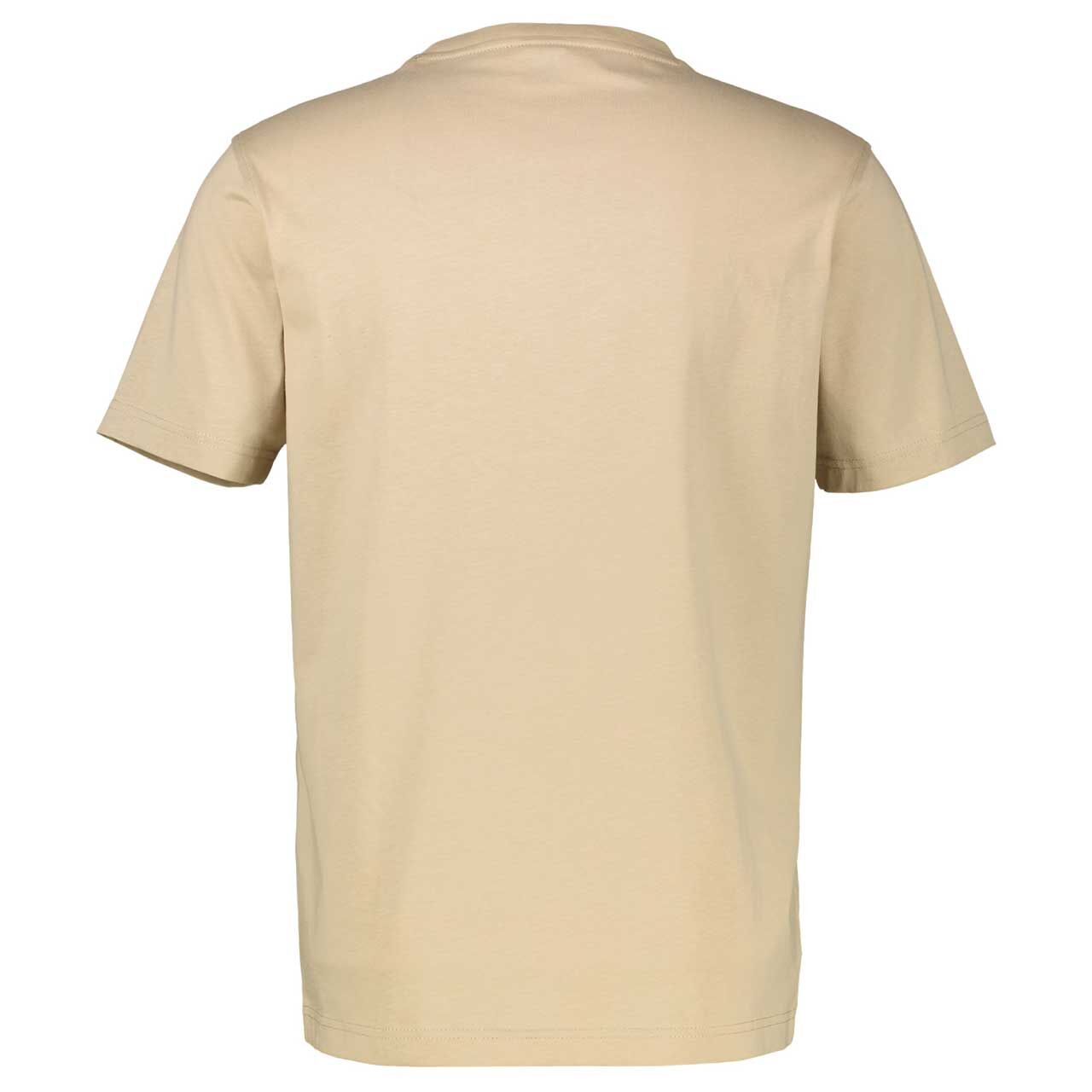 Herren T-Shirt von Lerros in Beige, Rückansicht