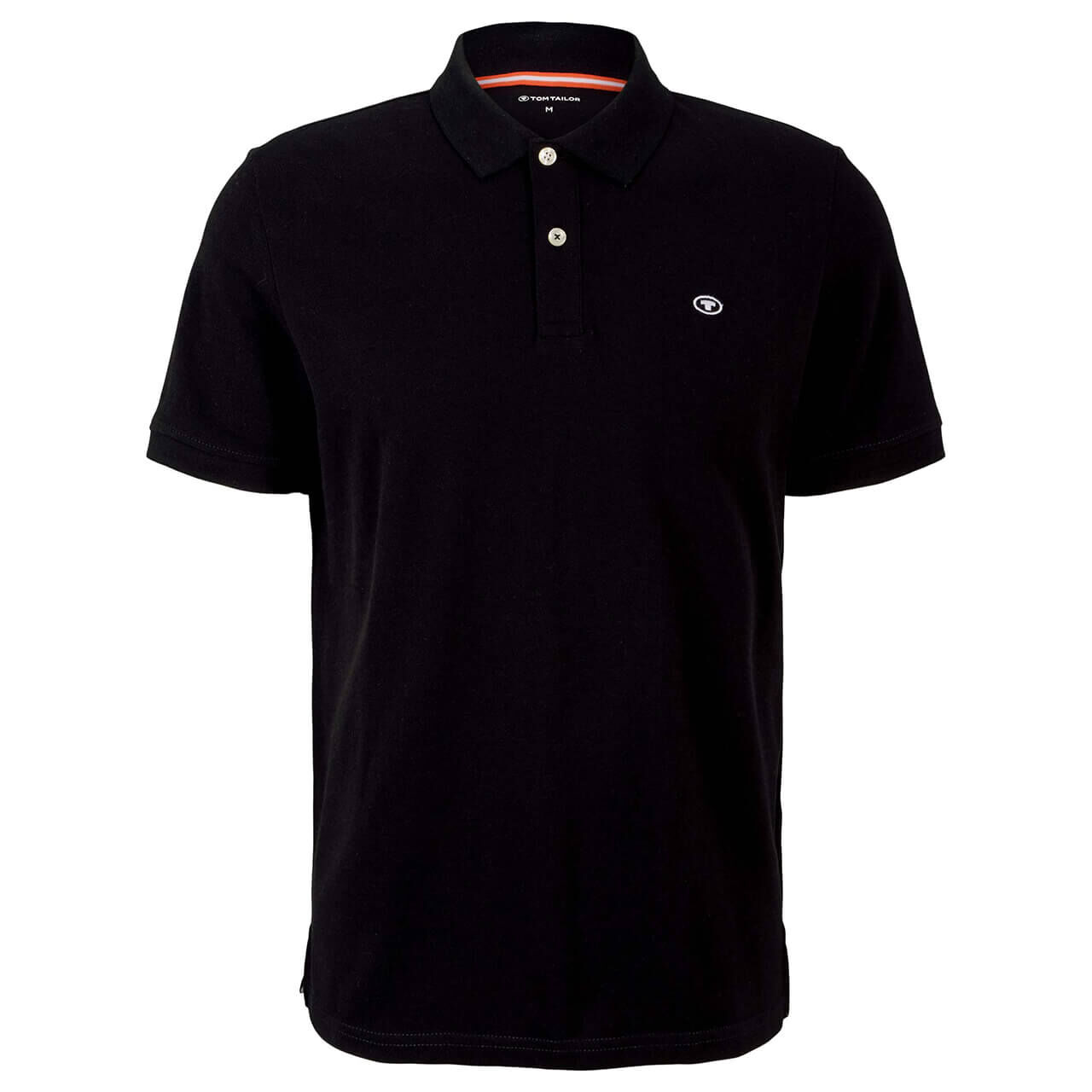 Tom Tailor Herren Piqué Poloshirt contrast black Tom Tailor Herren Piqué Poloshirt contrast black