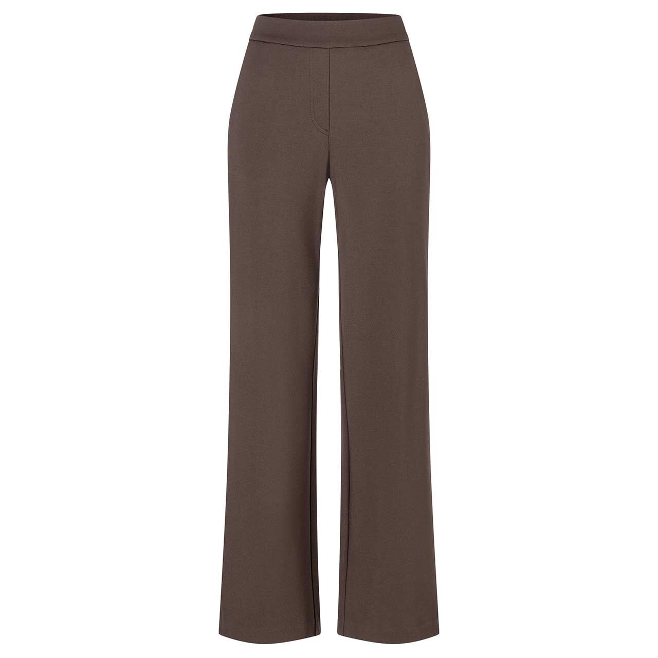 Damenhose Chiara von MAC in Dunkelbraun, Vorderansicht