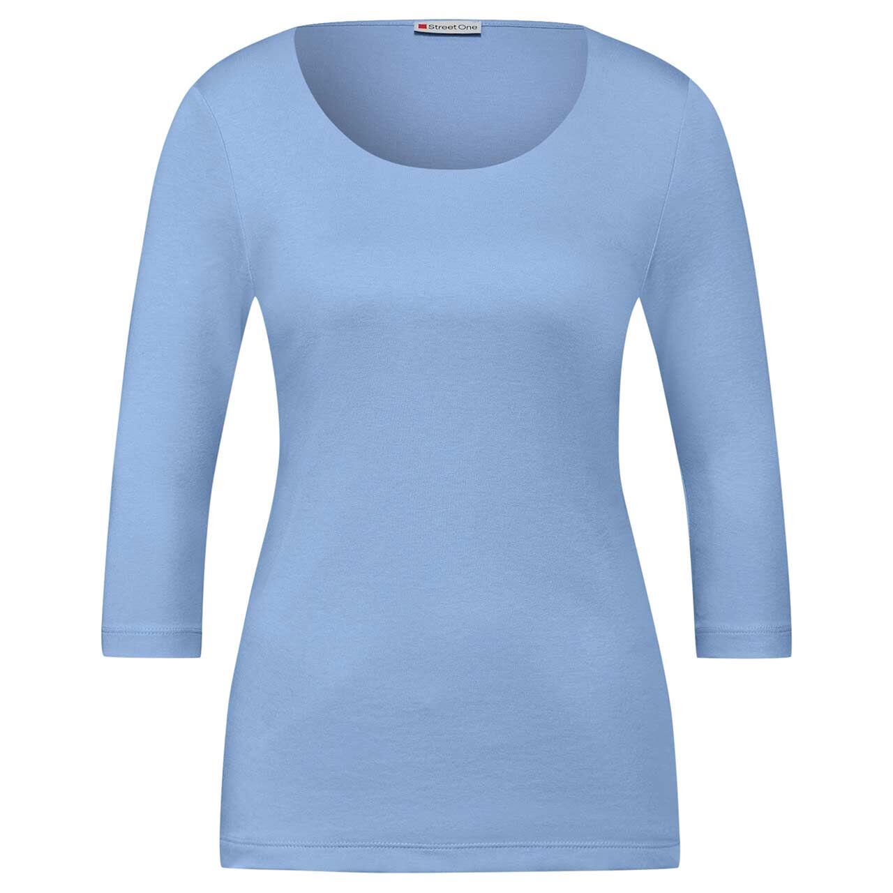 Street One Damen 3/4 Arm Shirt Pania frosted blue