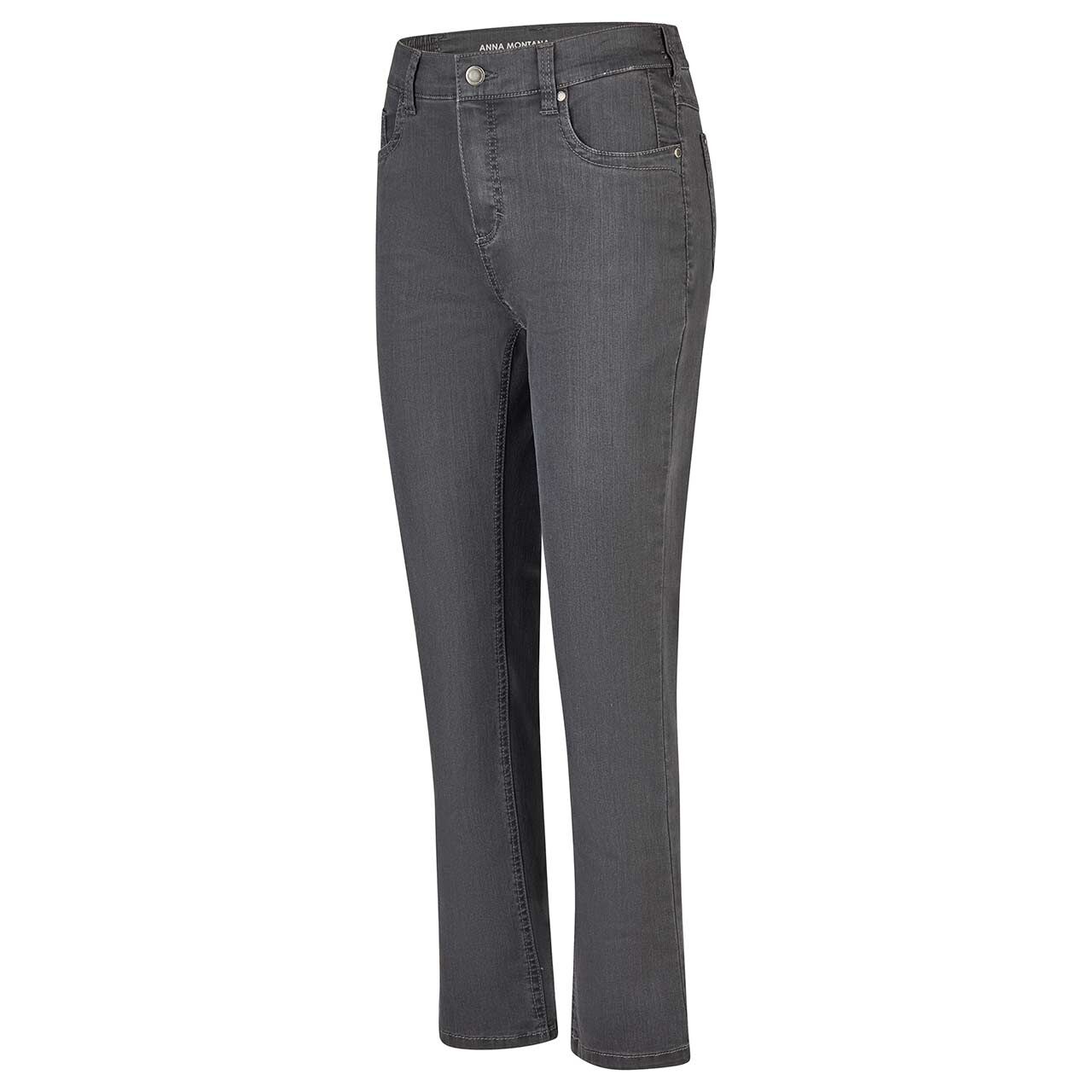 Damenjeans Dora von Anna Montana in Grau, Seitenansicht