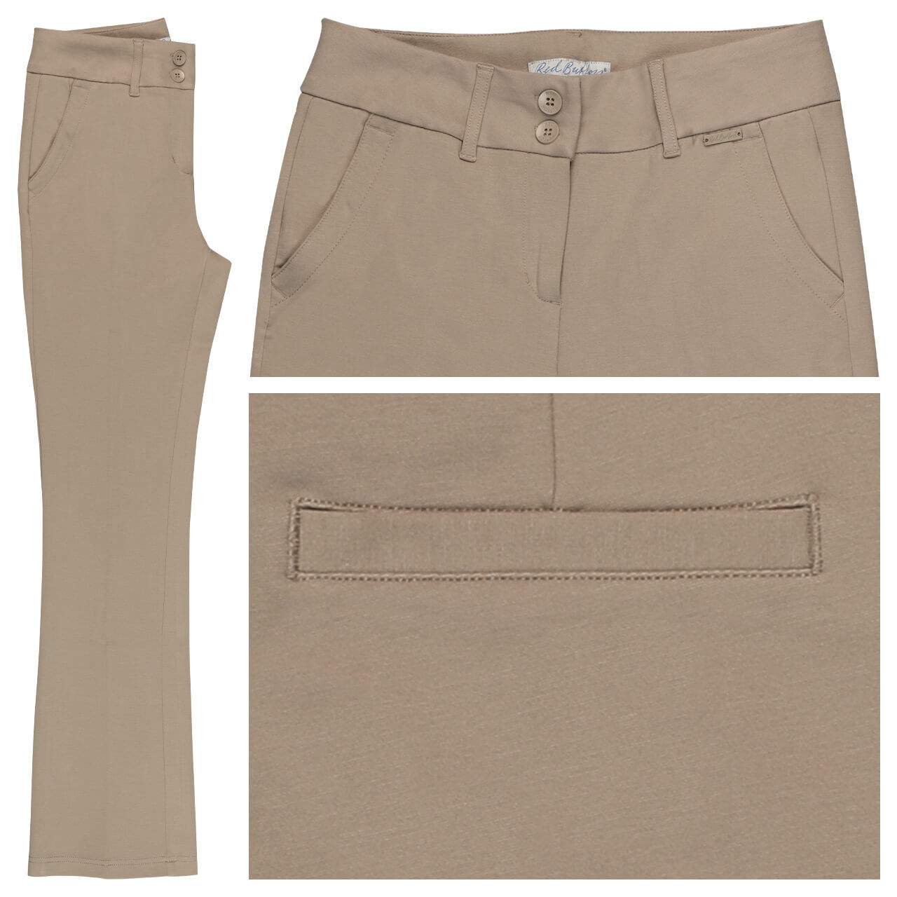 Red Button Bibette Hose light clay punta