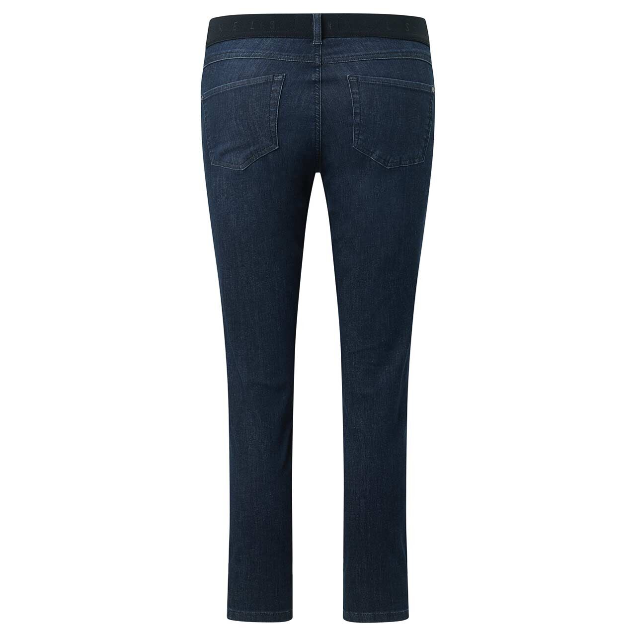 Damen 7/8 Jeans Ornella Sporty von Angels in Dunkelblau angewaschen, Rückansicht