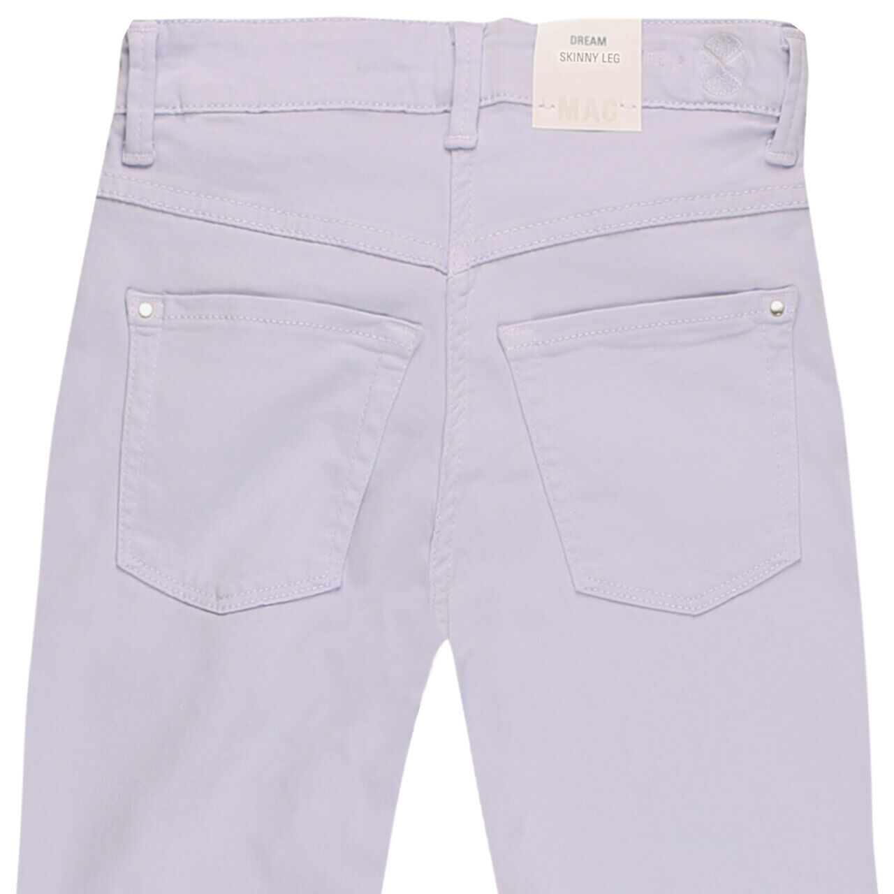 mac-jeans-dream-skinny-flieder-709R-ansicht-hinten MAC Jeans Dream Skinny für Damen in Fliederblau, FarbNr.: 709R