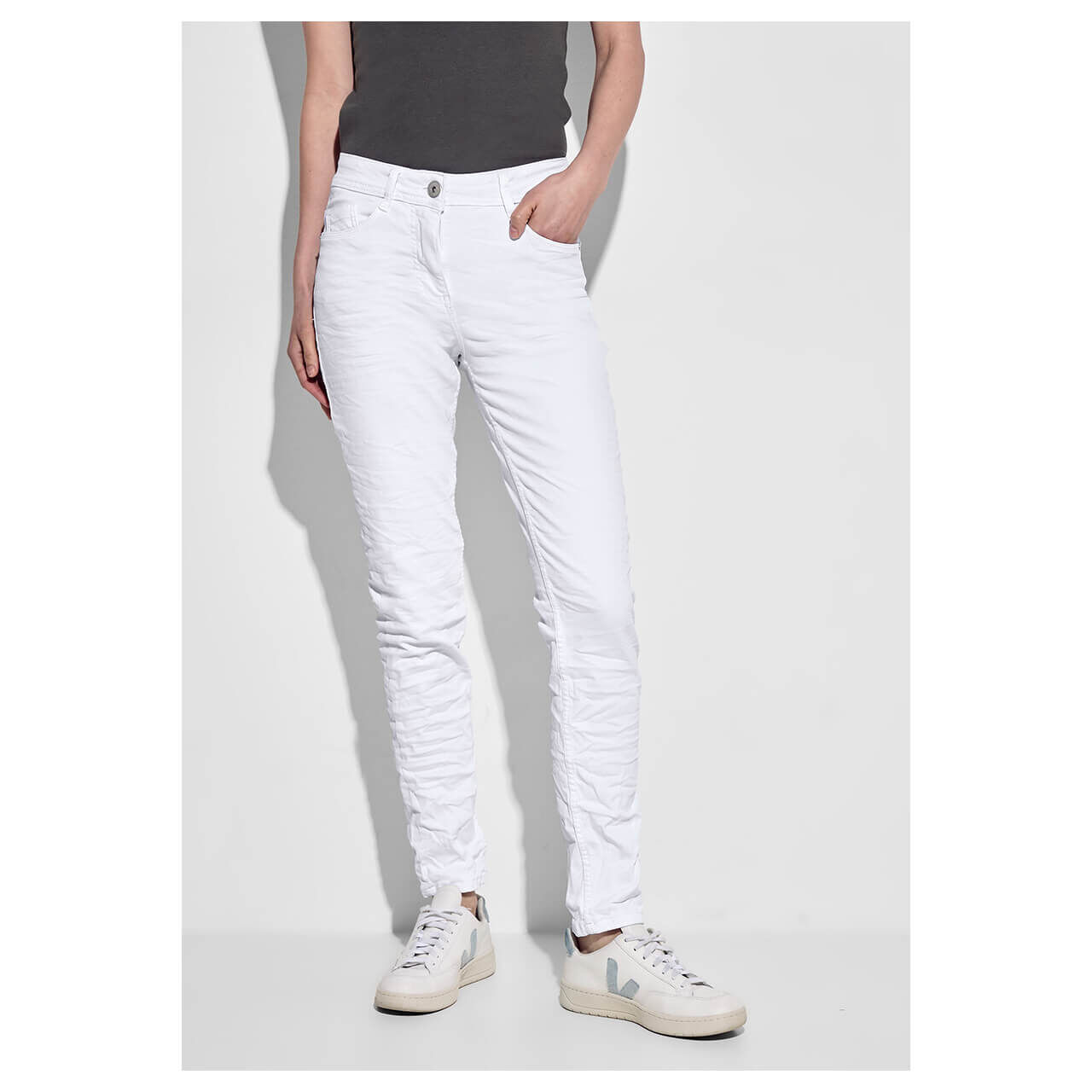 Cecil Toronto Jeans white