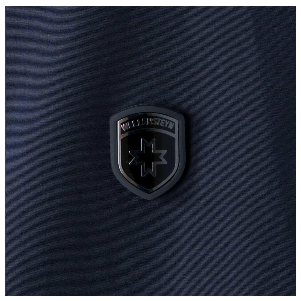 Herren Jacke Cicero von Wellensteyn in Dunkelblau, Detailansicht Logo