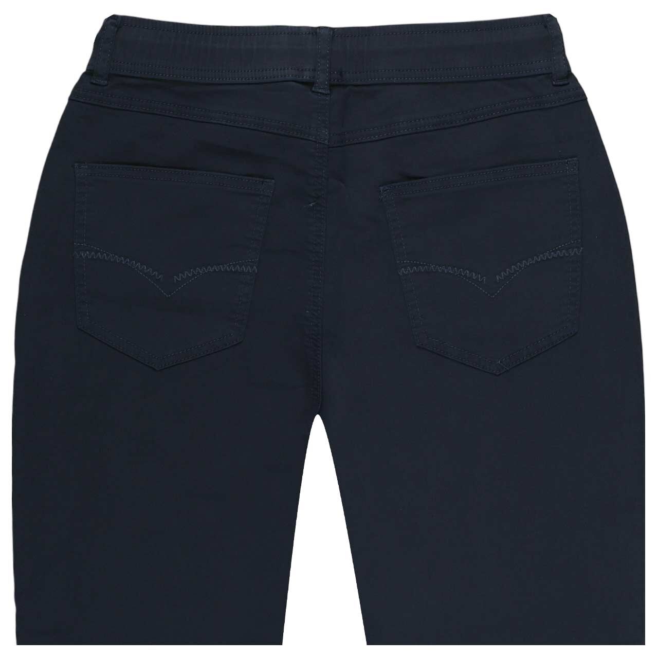 Damenhose Tessy Jogpants Ankle Baumwollhose von Red Button in Dunkelblau, Rückansicht