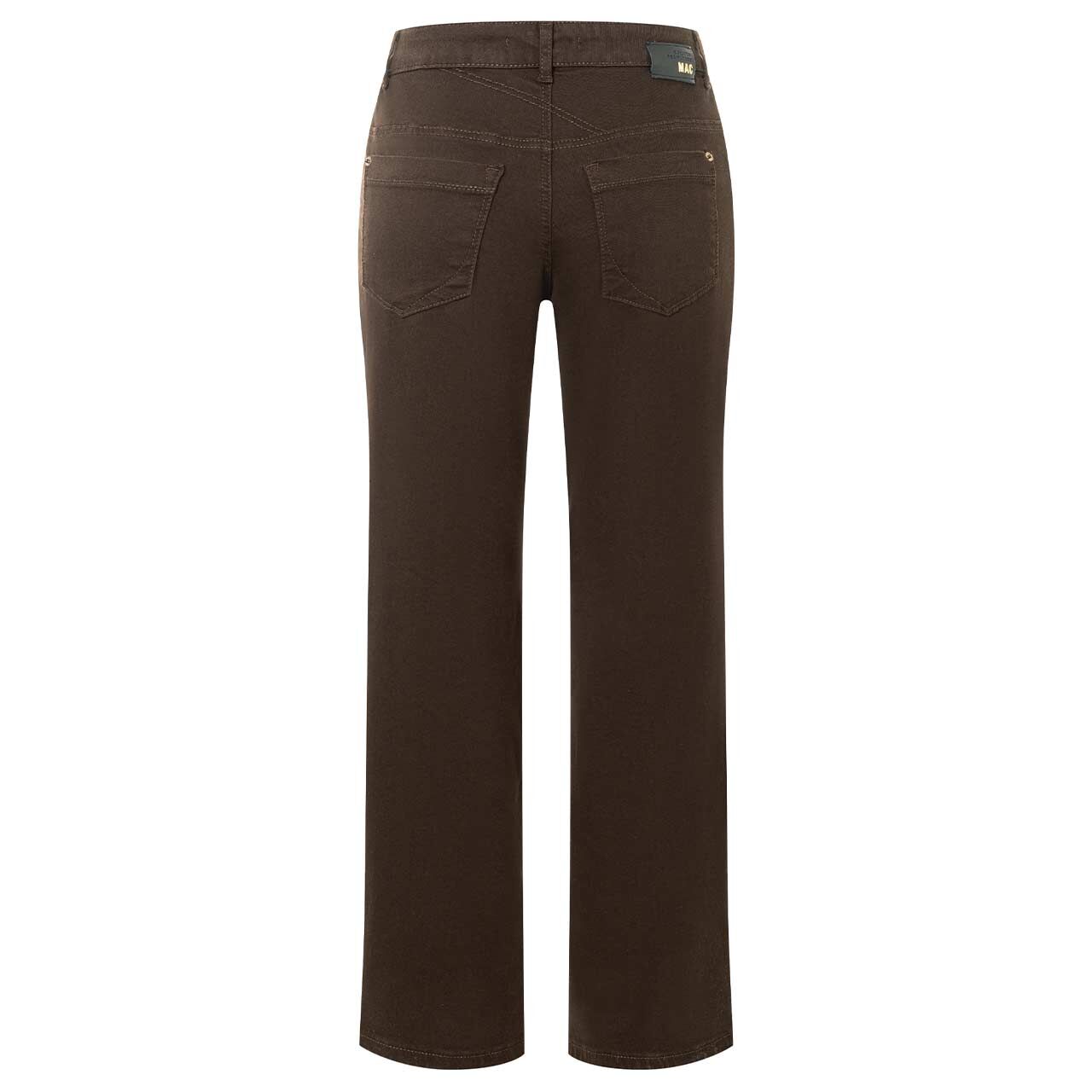 Damenjeans Gracia von MAC in Dunkelbraun, Seitenansicht