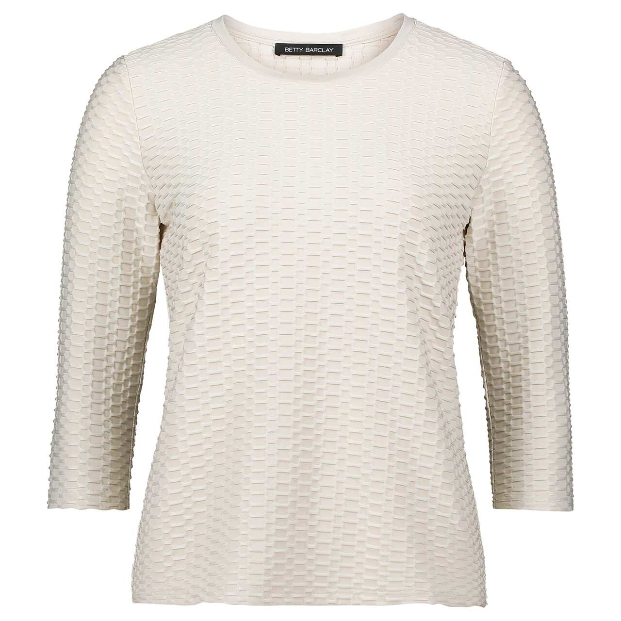 Betty Barclay Damen 3/4 Arm Shirt pastel sand