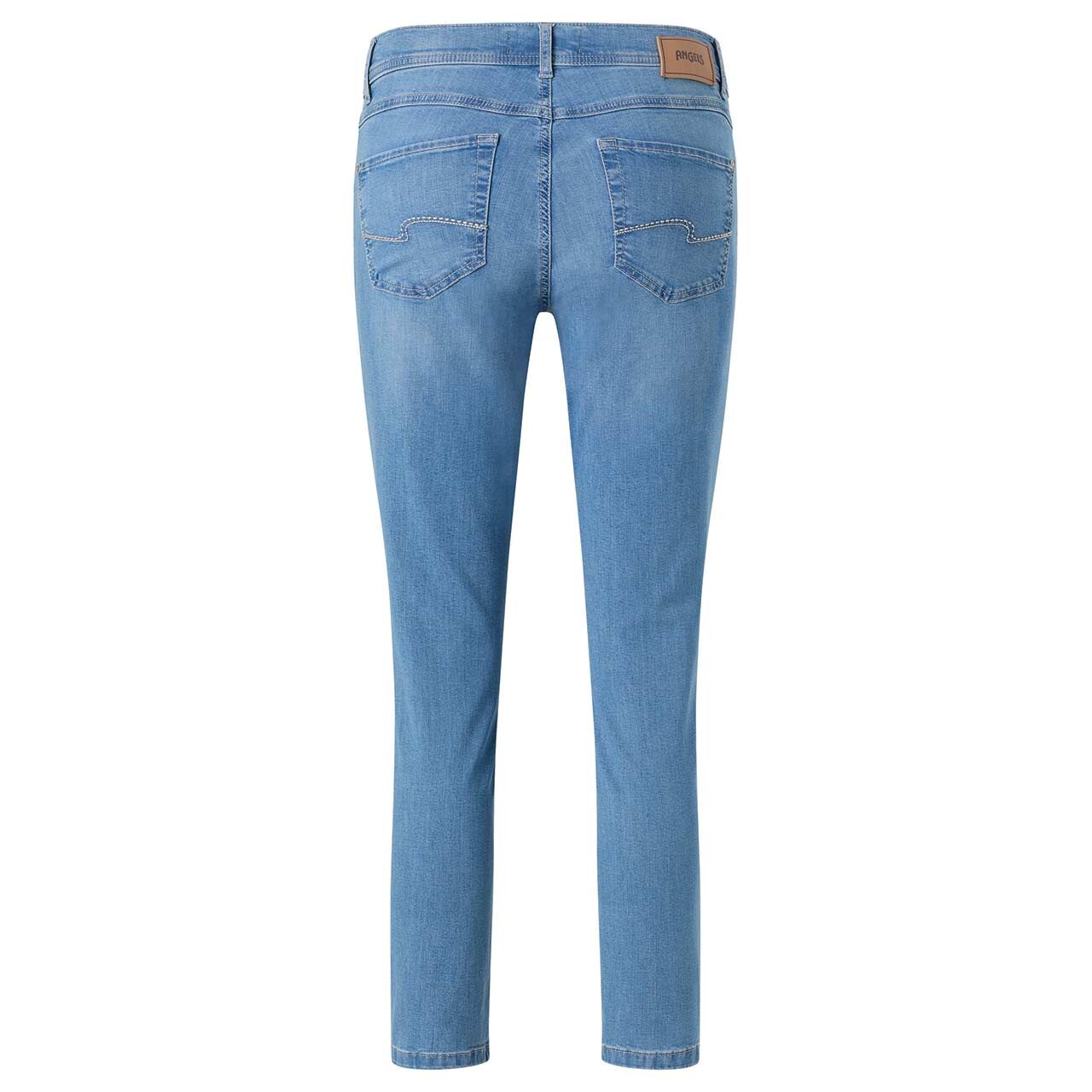 Damen 7/8 Jeans Ornella von Angels in Blau angewaschen, Rückansicht
