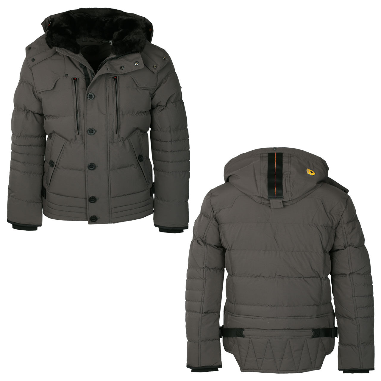Wellensteyn Starstream Winterjacke für Herren in Dunkelgrau