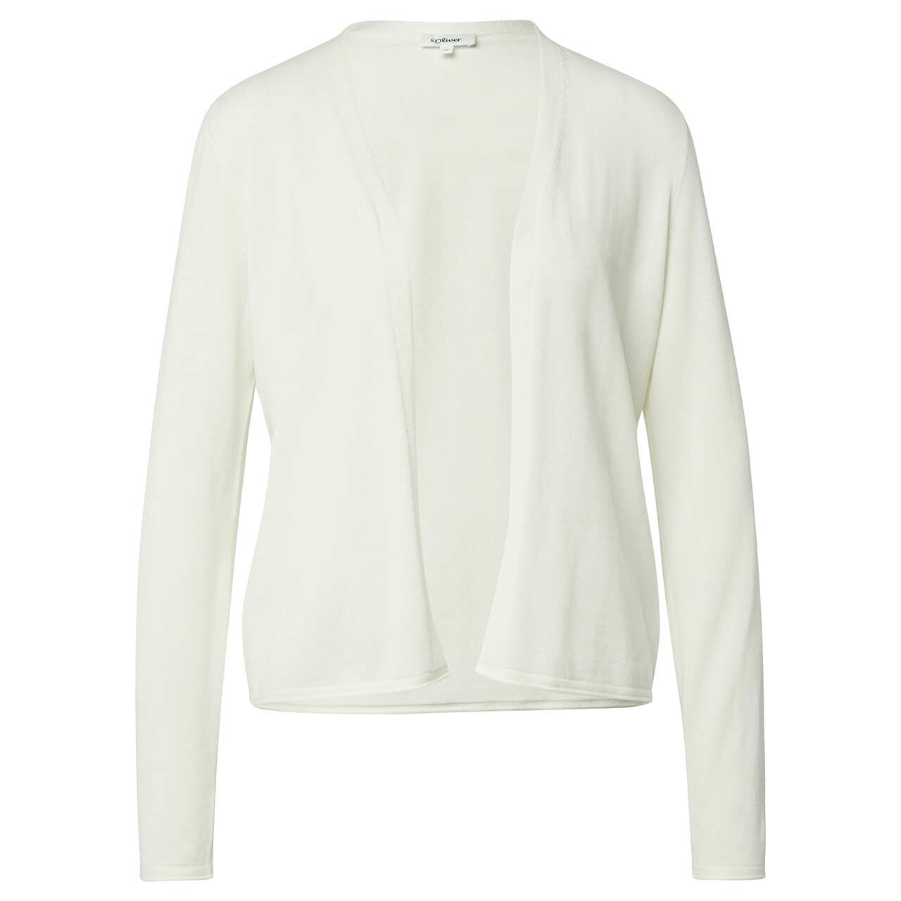 s.Oliver Damen Strickjacke creme white