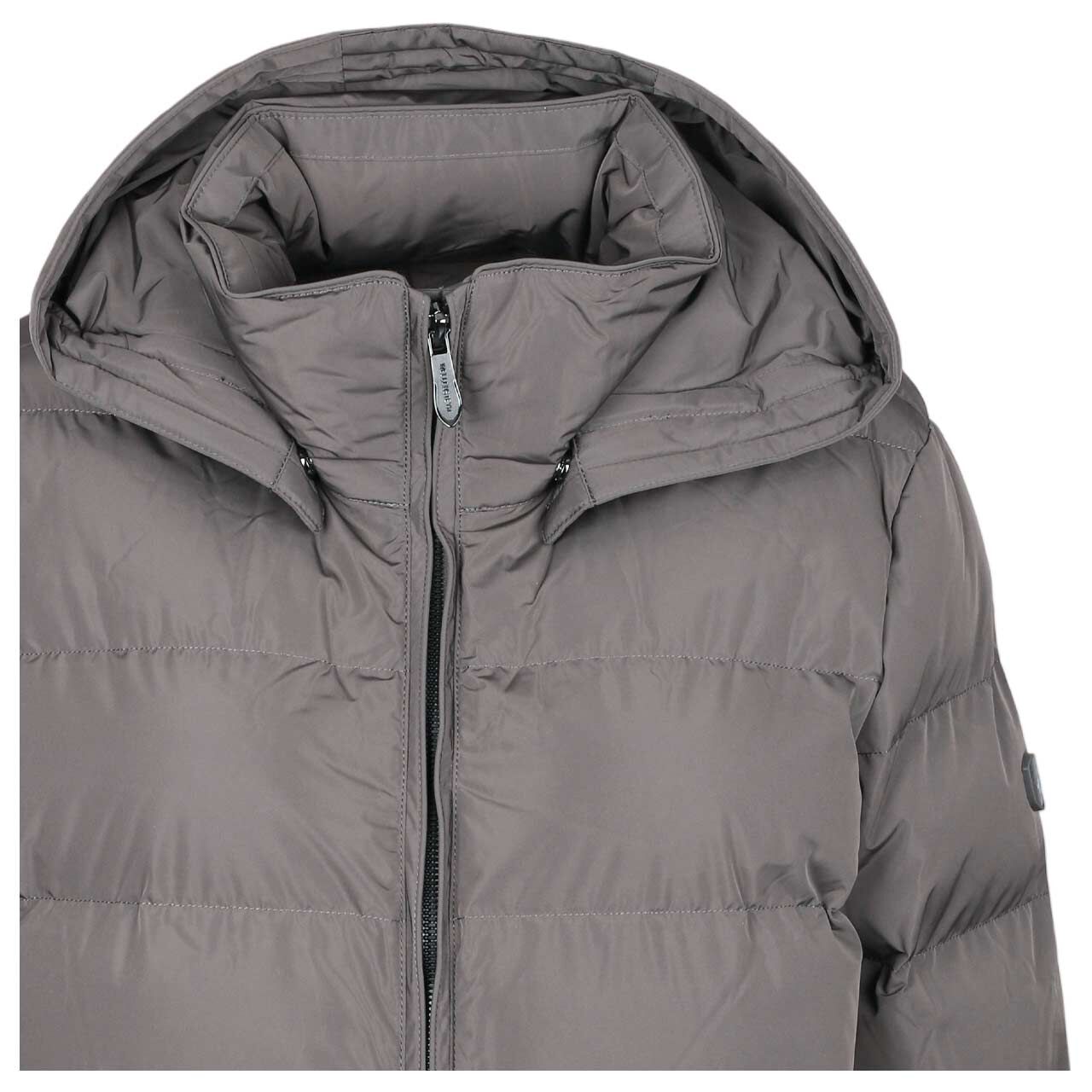 Damen Jacke Goldmine Medium von Wellensteyn in Grau-Braun, detaillierte Vorderansicht
