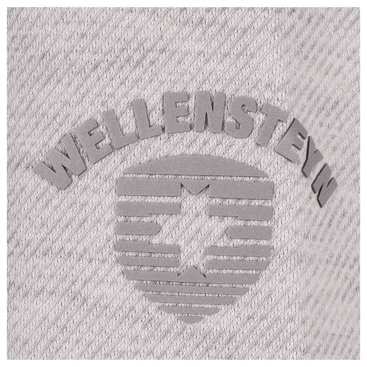 Damen Jacke Lamer von Wellensteyn in Hellgrau, Detailansicht Markenlogo
