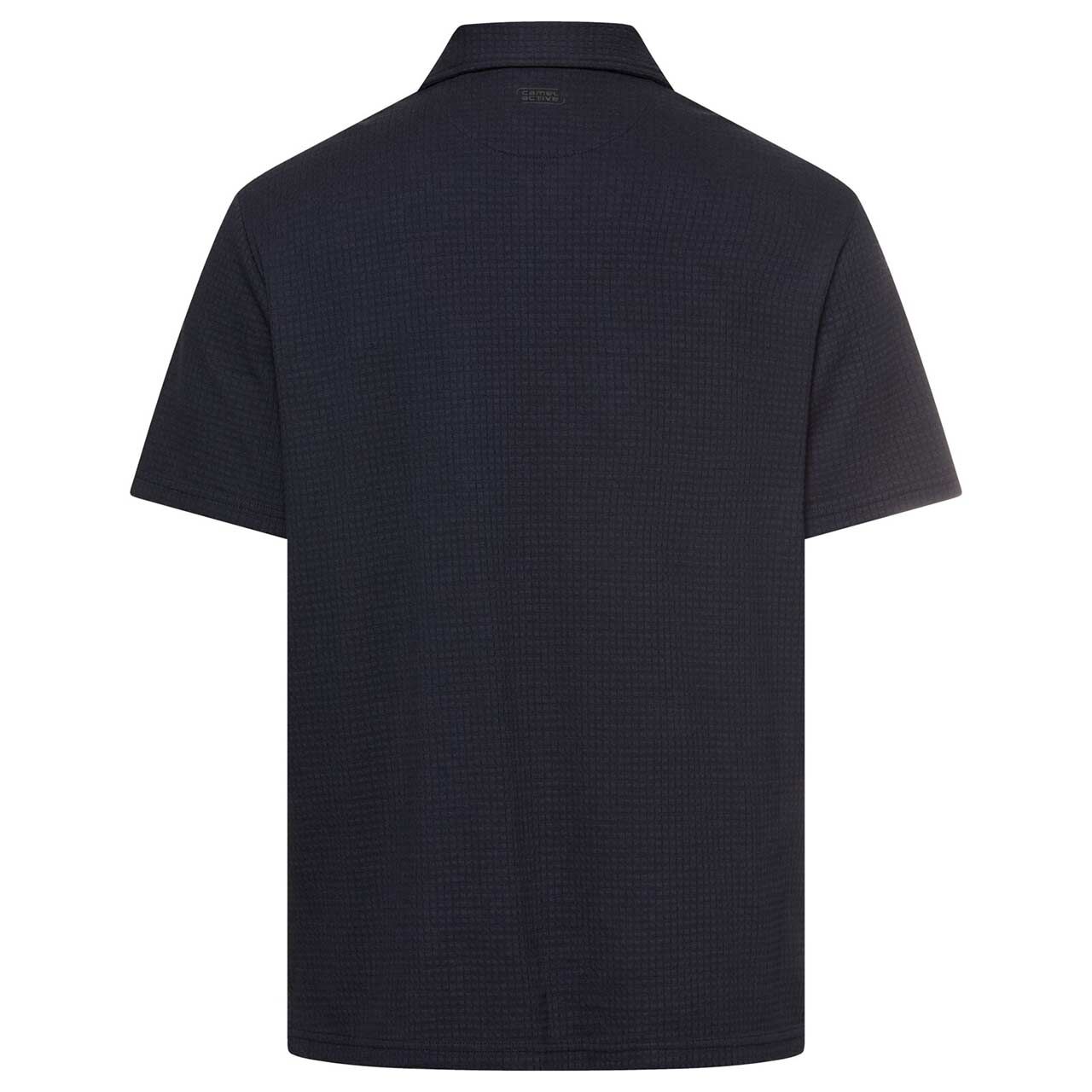 Herren Kurzarm Hemd von Camel active in der Dunkelblau, Rückansicht