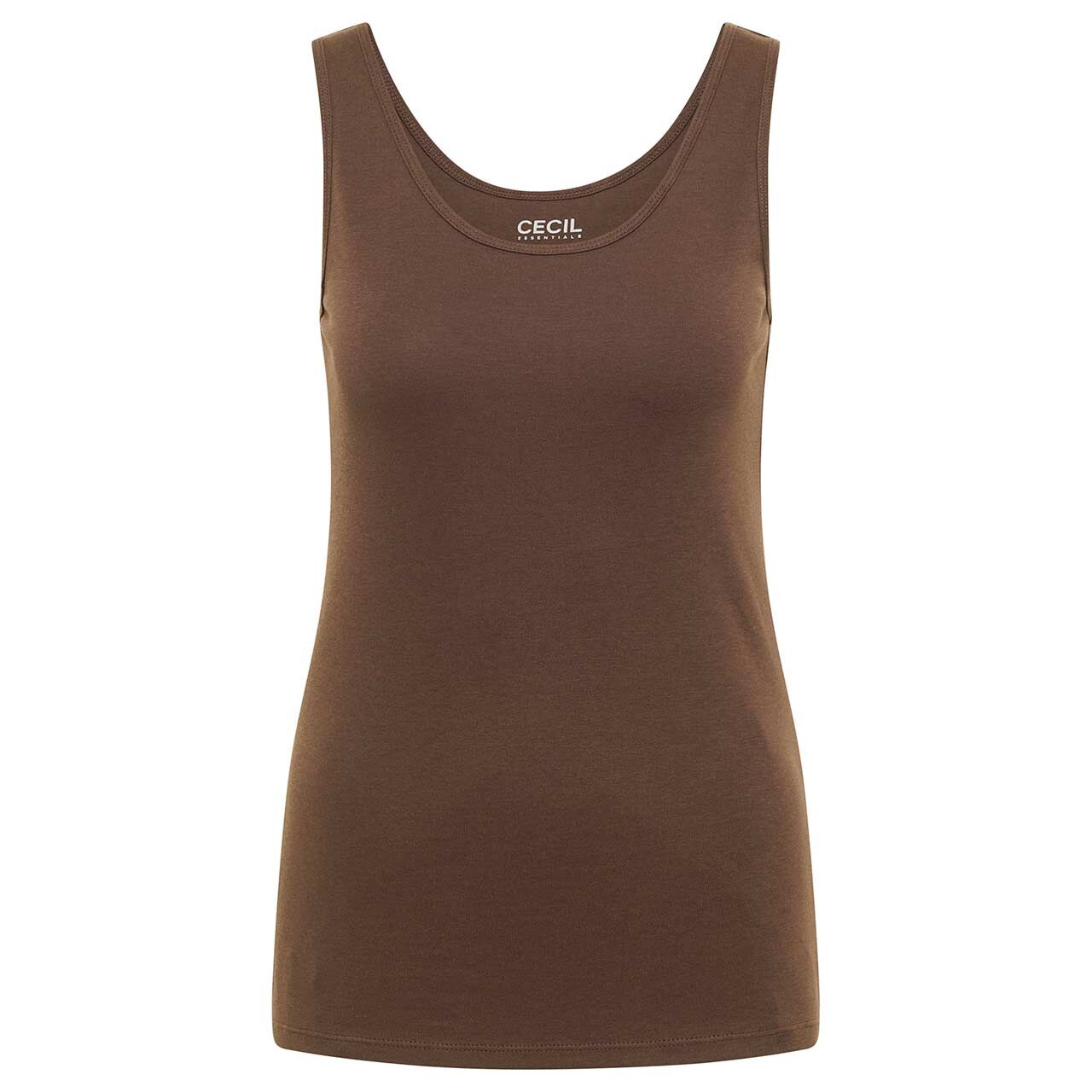 Cecil Damen Top Linda macchiato brown