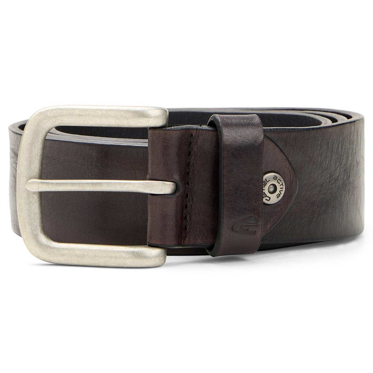Camel active Herren Ledergürtel soft black