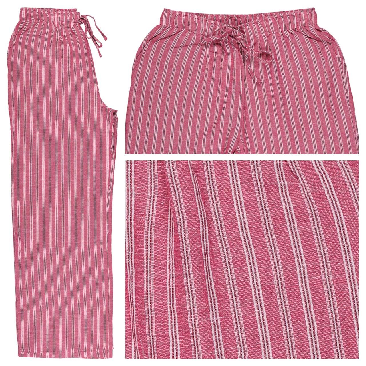 24 Colours Damen Hose pink stripes