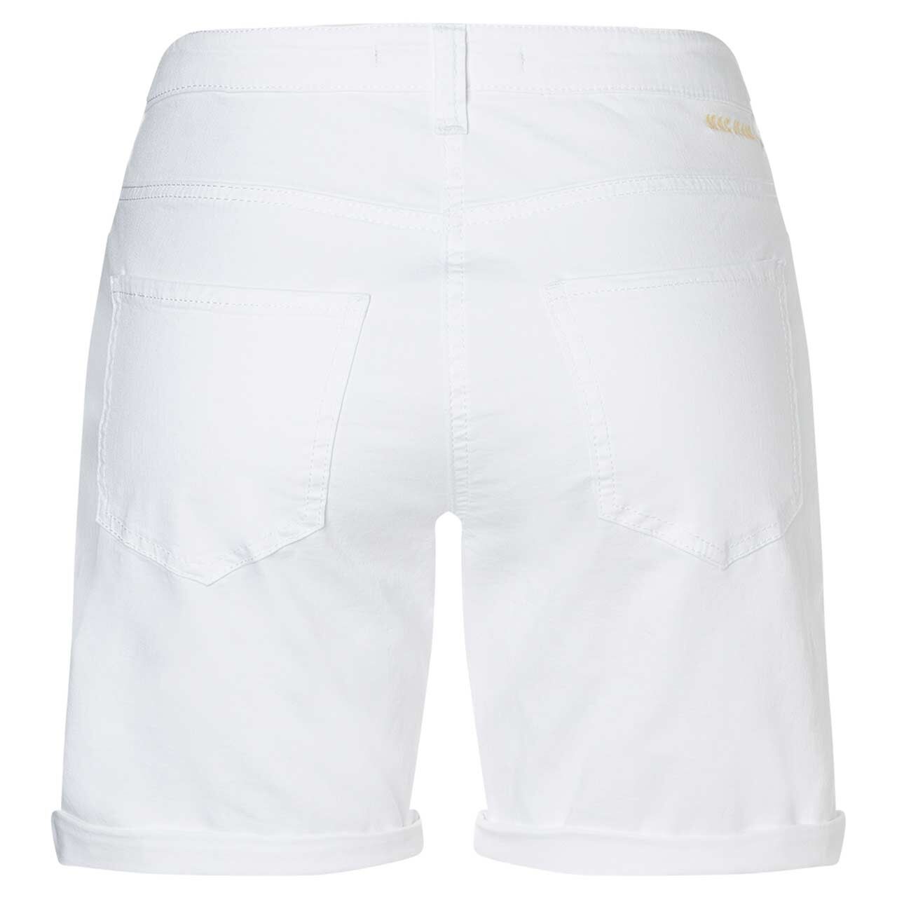 MAC Shorty Jeans white denim summer clean