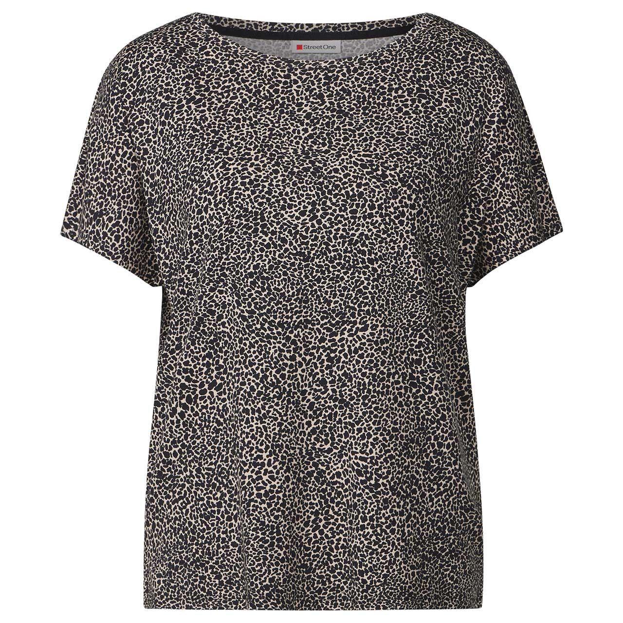 Street One Damen T-Shirt Crista cotton cream