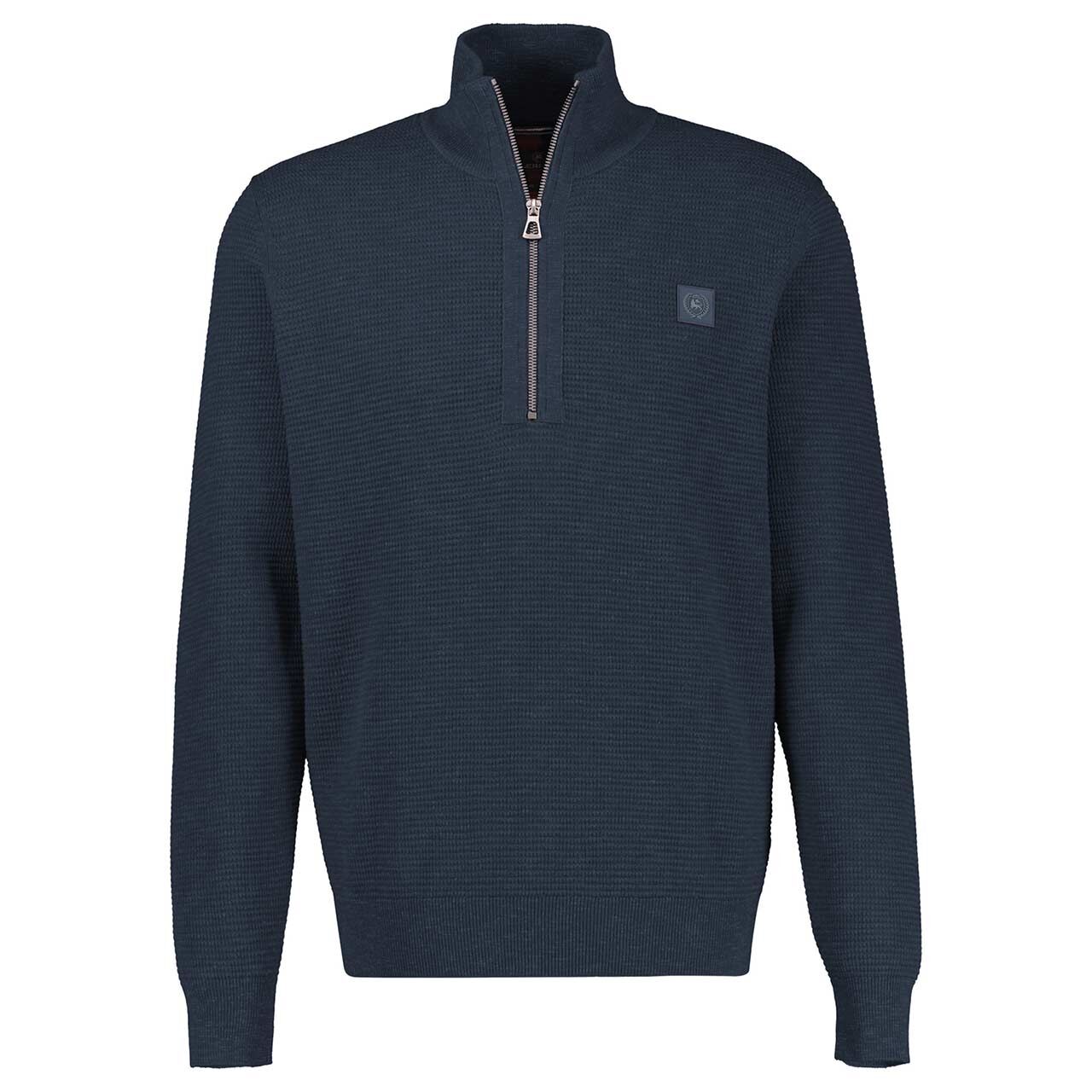 Lerros Herren Pullover Troyer navy knit