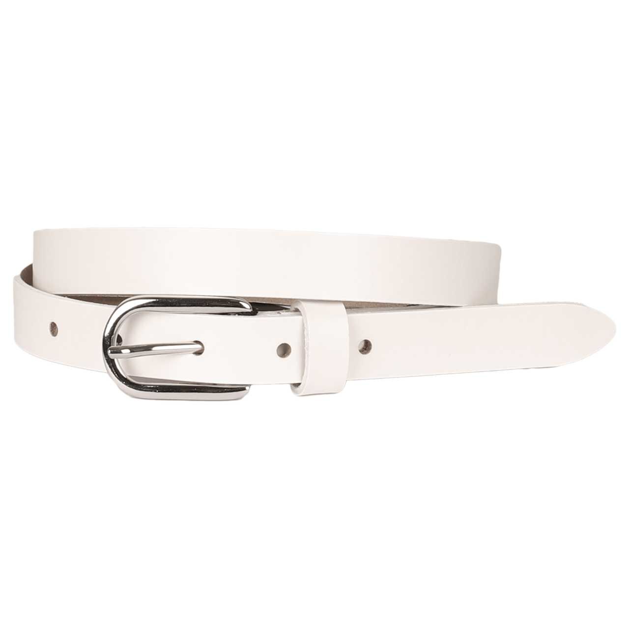 Bernd Götz Damen Nappaleder Gürtel clear white Bernd Götz Damen Nappaleder Gürtel clear white