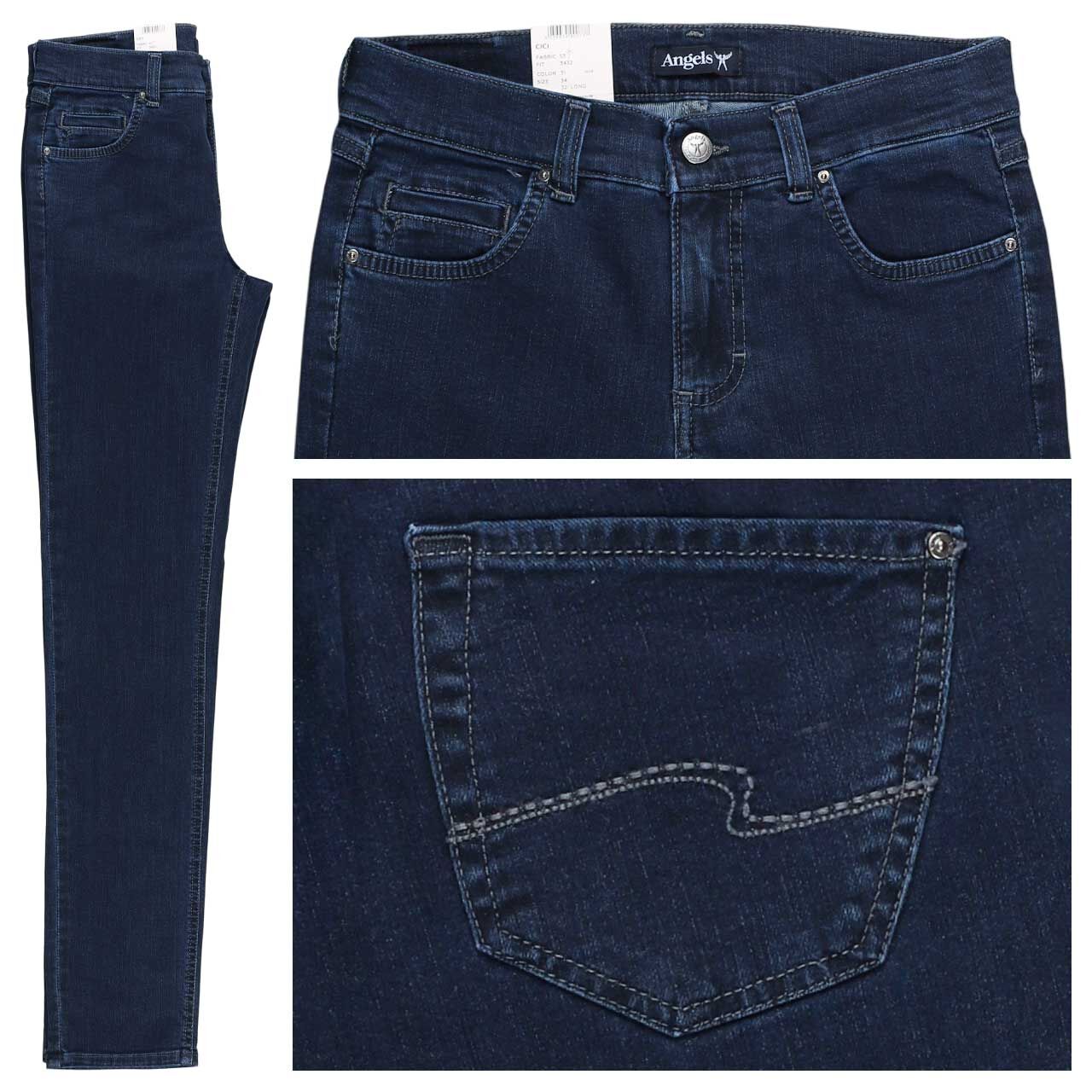 Damenjeans Cici von Angels in Dunkelblau mit der Farbnummer 31