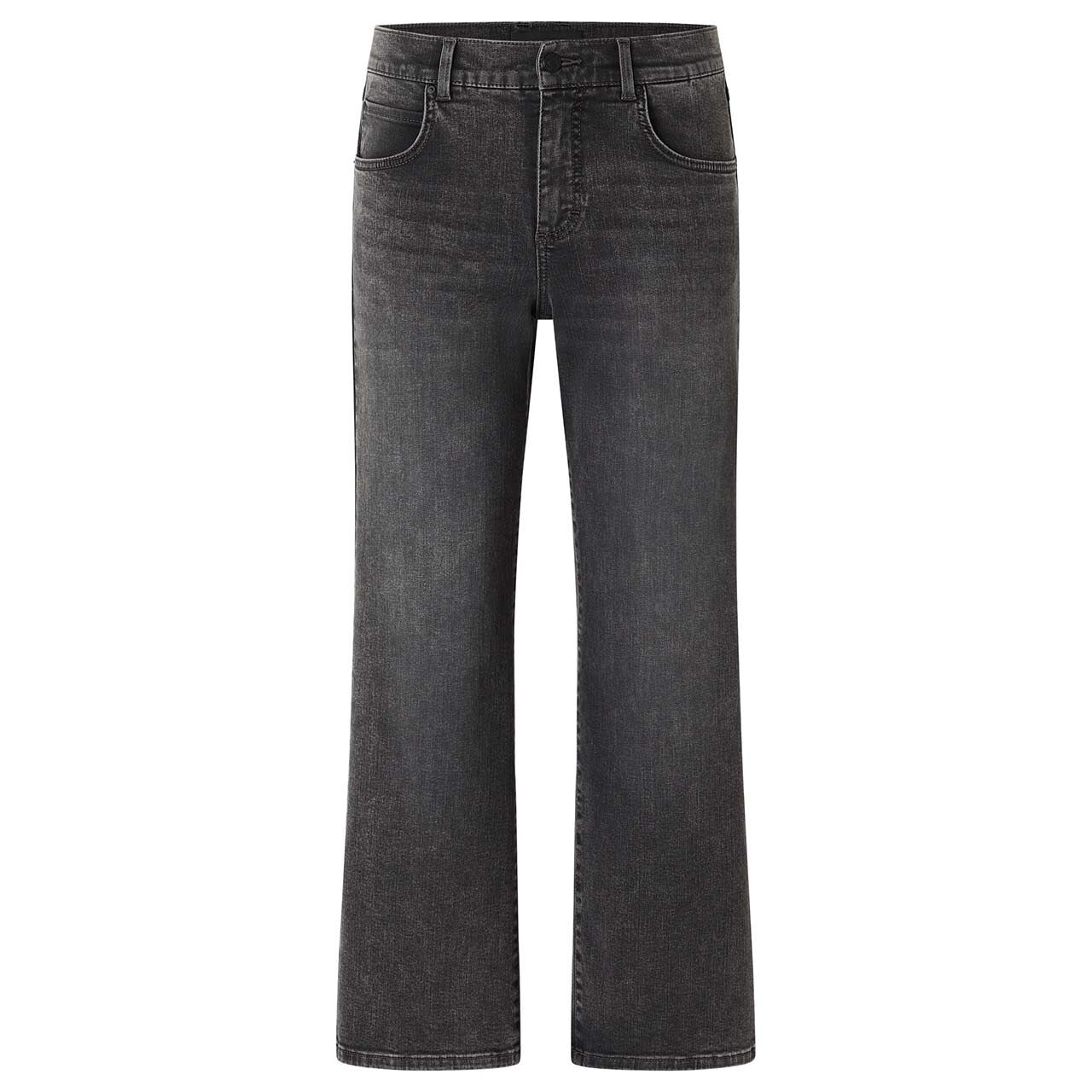 Stretch Damen 7/8 Jeans Linn von Angels in Grau verwaschen, Vorderansicht