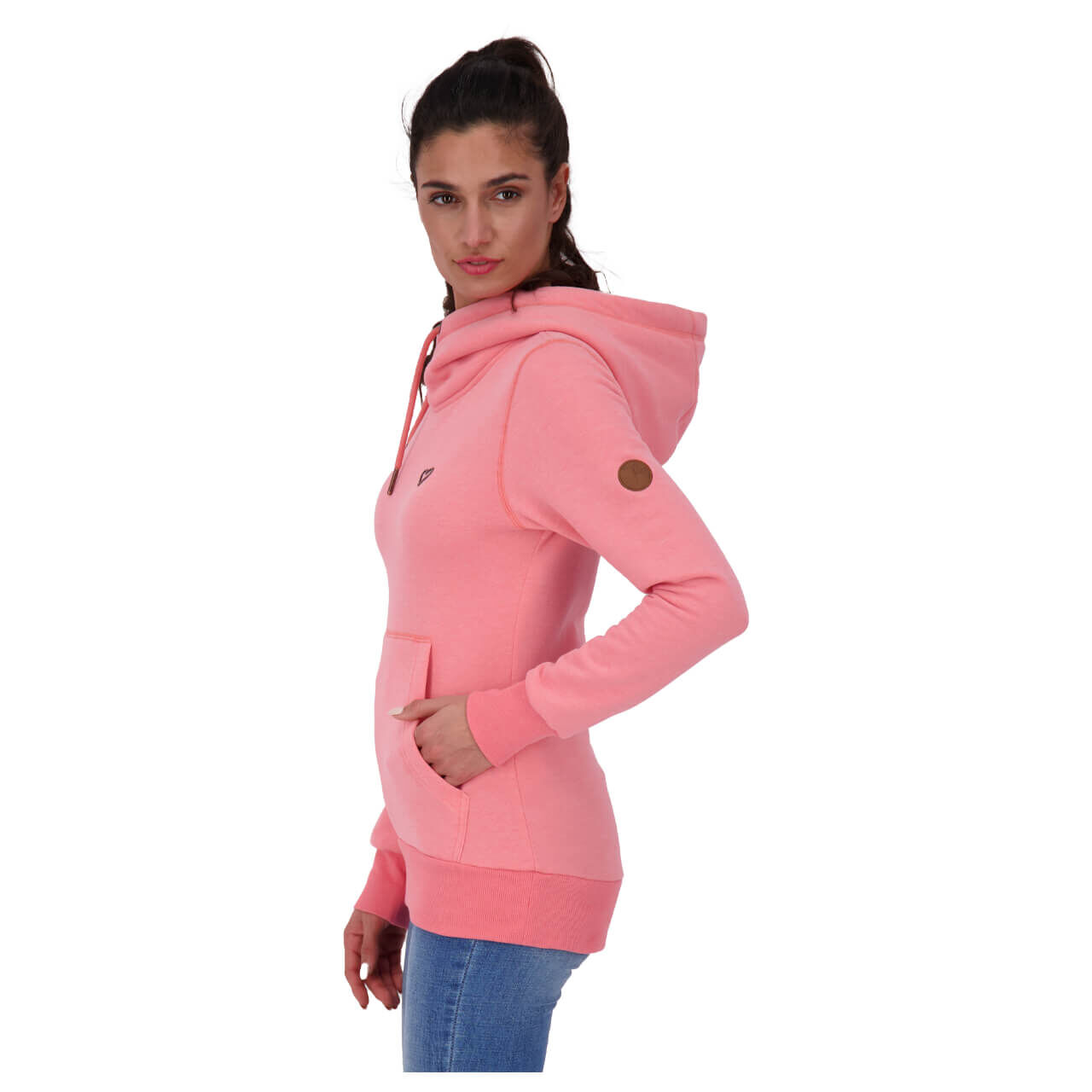 Alife and Kickin Damen Hoodie Sweatshirt Sarah A peach