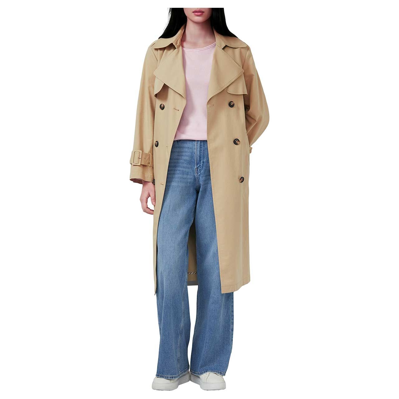 s.Oliver Damen Pullover in Rosa, Ganzkörperansicht am Model