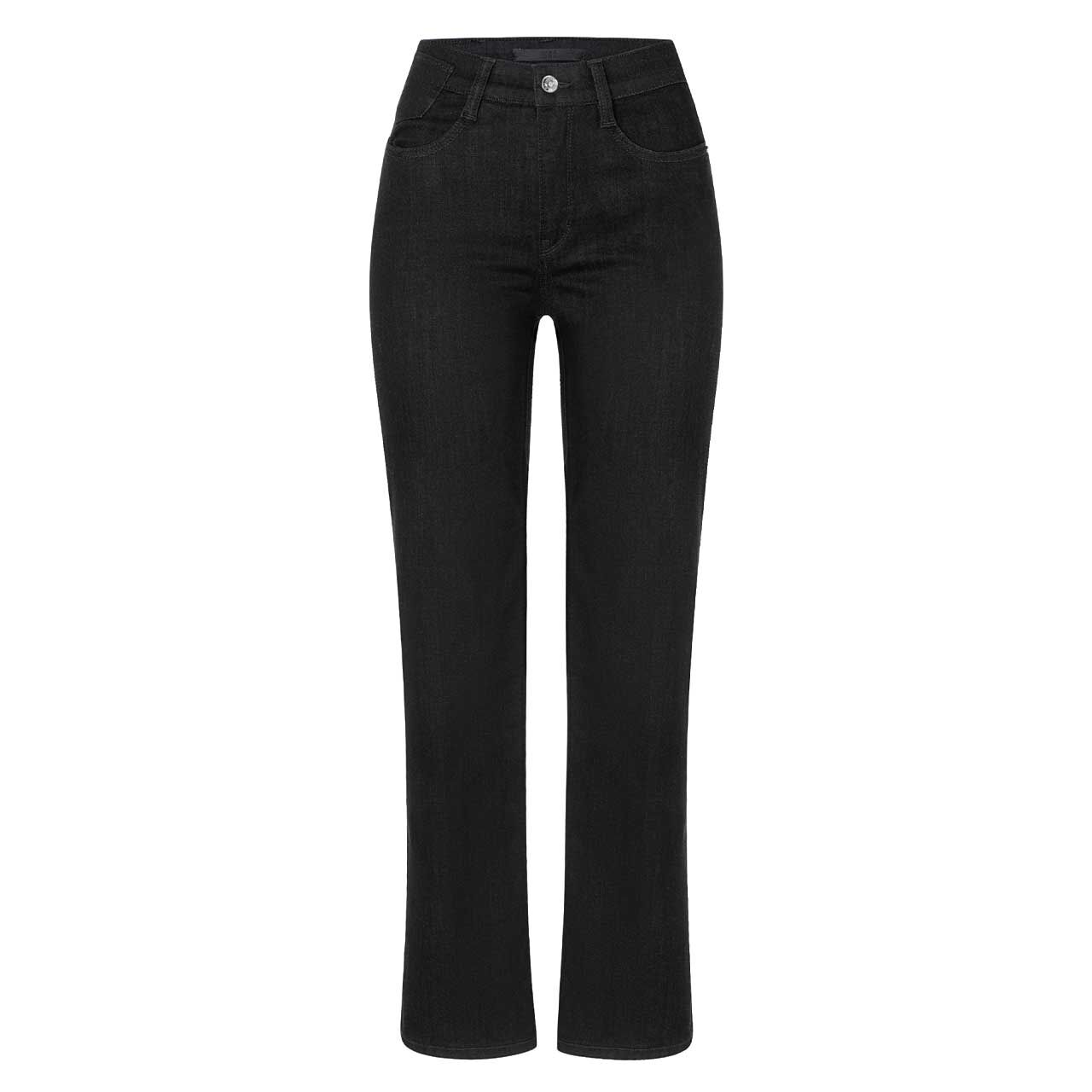 Damenjeans Laura von MAC in Schwarz, Vorderansicht