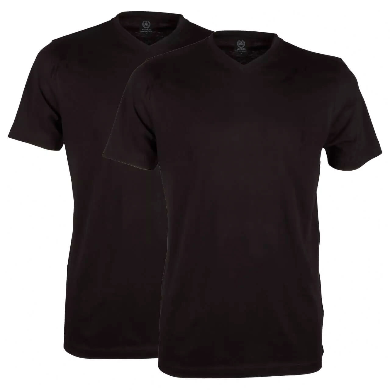 Lerros Herren T-Shirts V-Neck black